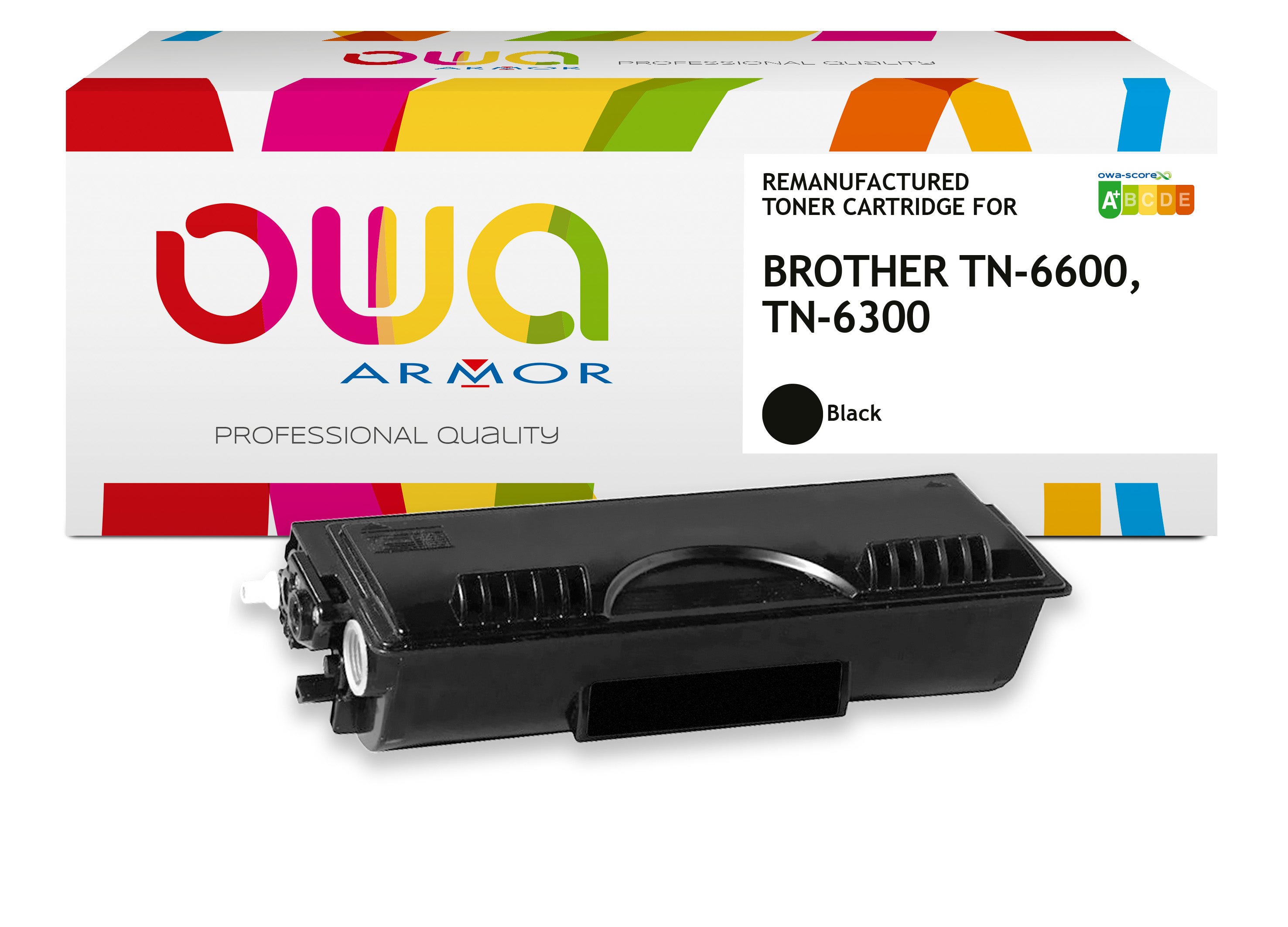 Brother Brother Tn-6300, Brother Tn-6600 - Remanufactured Toner Owa - Black