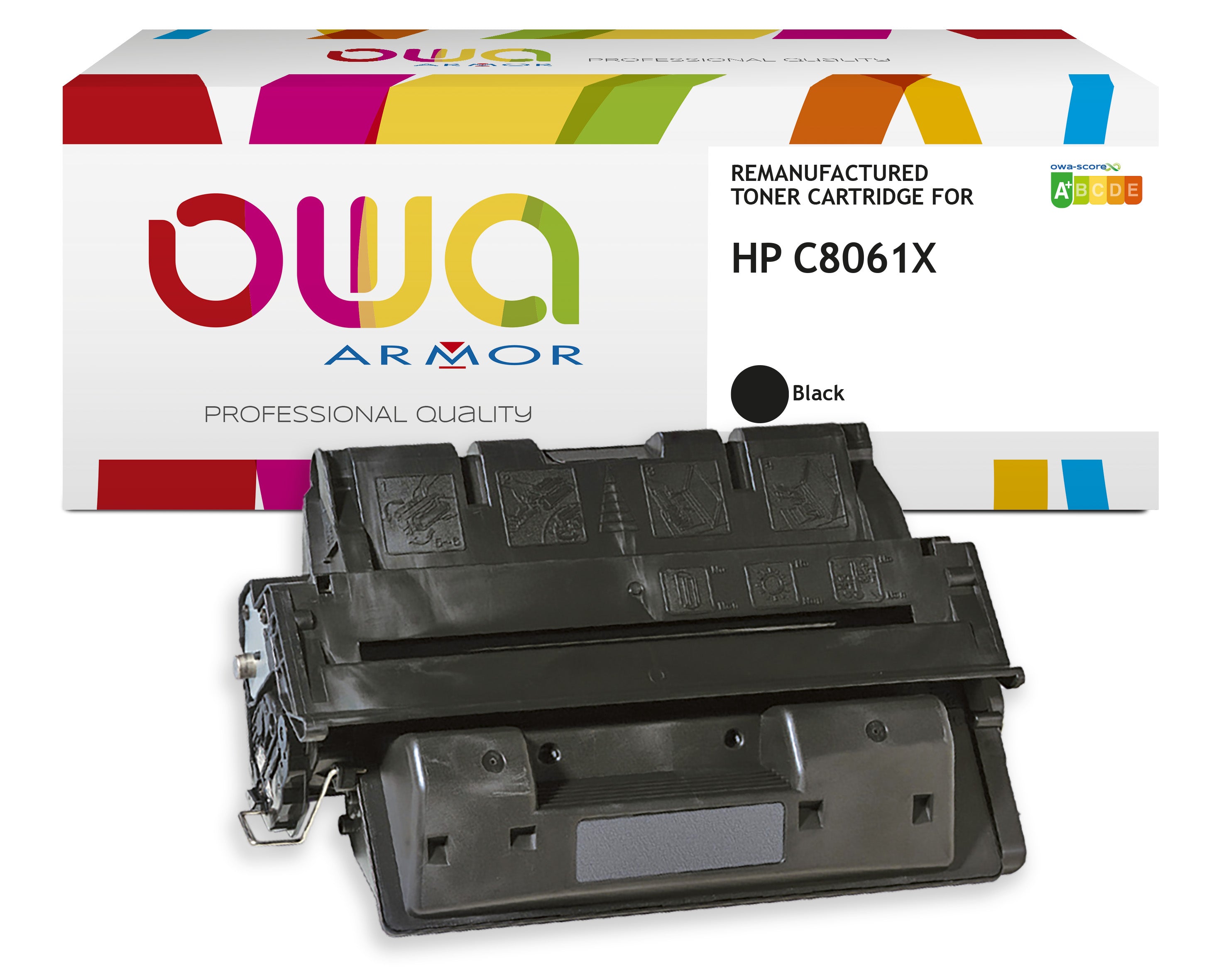 Hp Hp C8061x - Remanufactured Toner Owa - High Capacity - Black