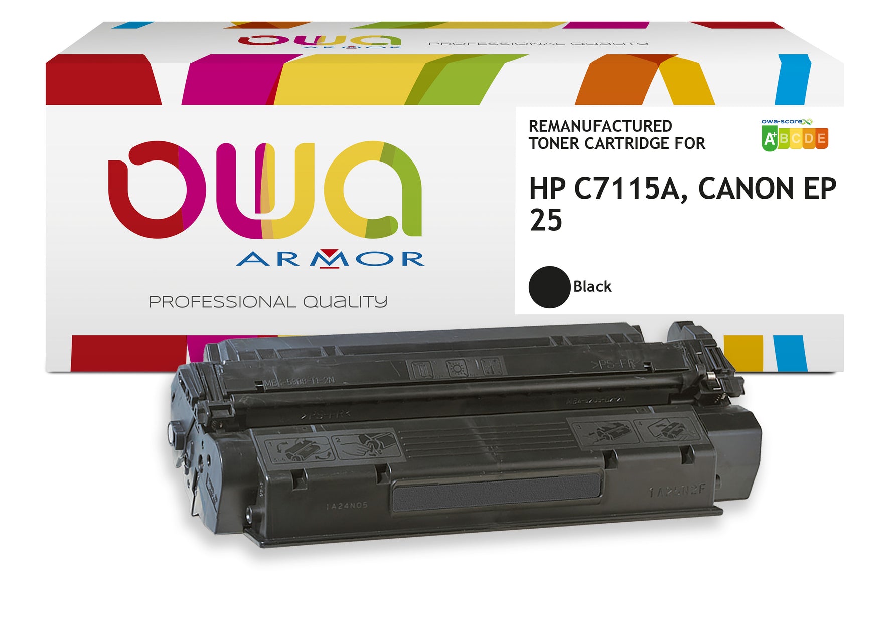 Hp Canon Ep-25, Hp C7115a - Remanufactured Toner Owa - Black