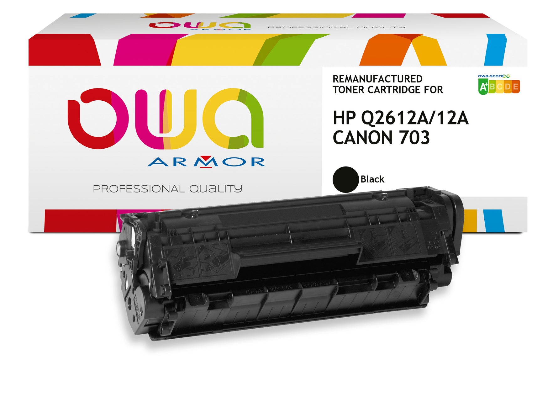 Hp Hp Q2612a, Canon 703 Std - Remanufactured Toner Owa - Black