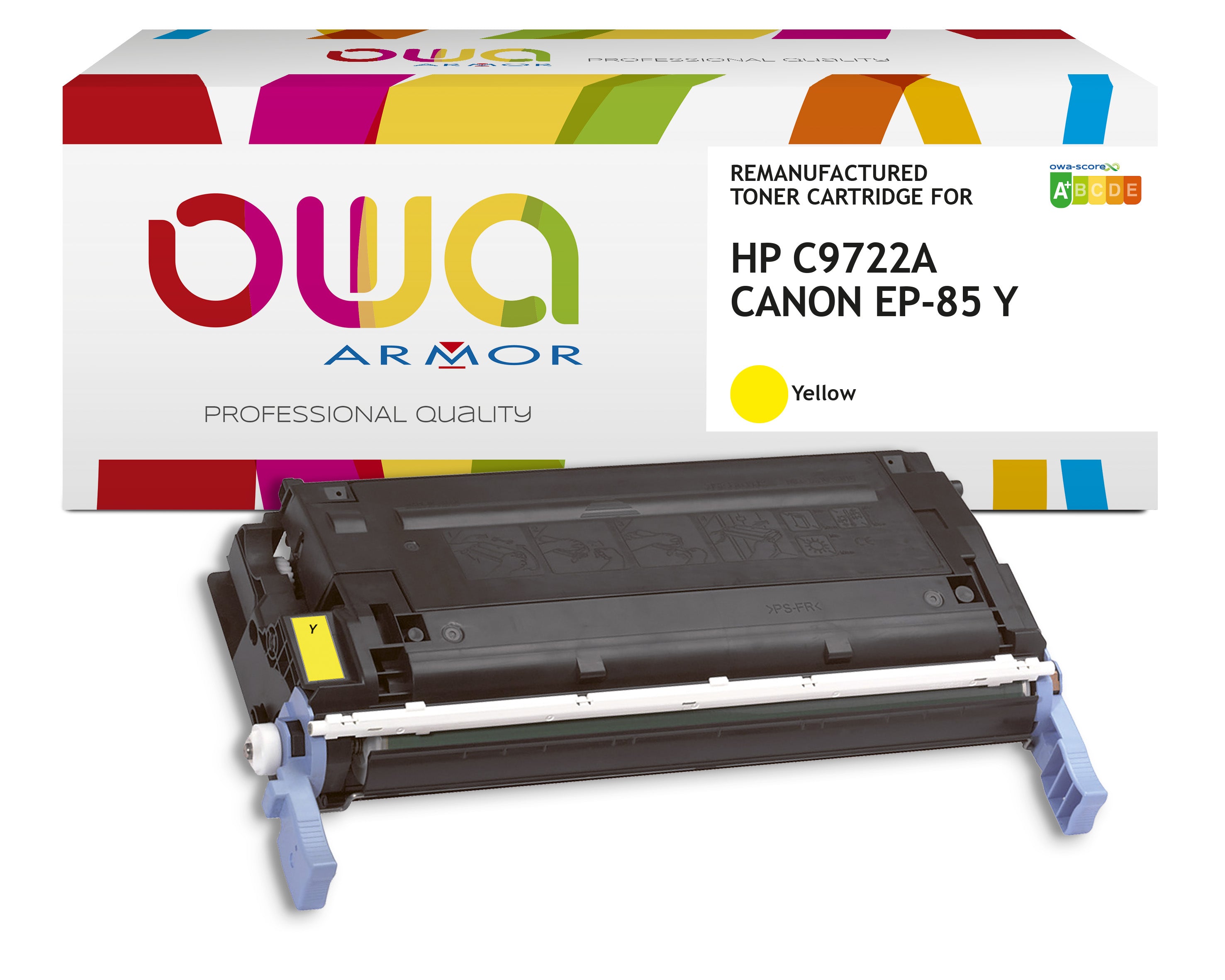 Hp Hp C9722a, Canon Ep-85 Y - Remanufactured Toner Owa - Yellow
