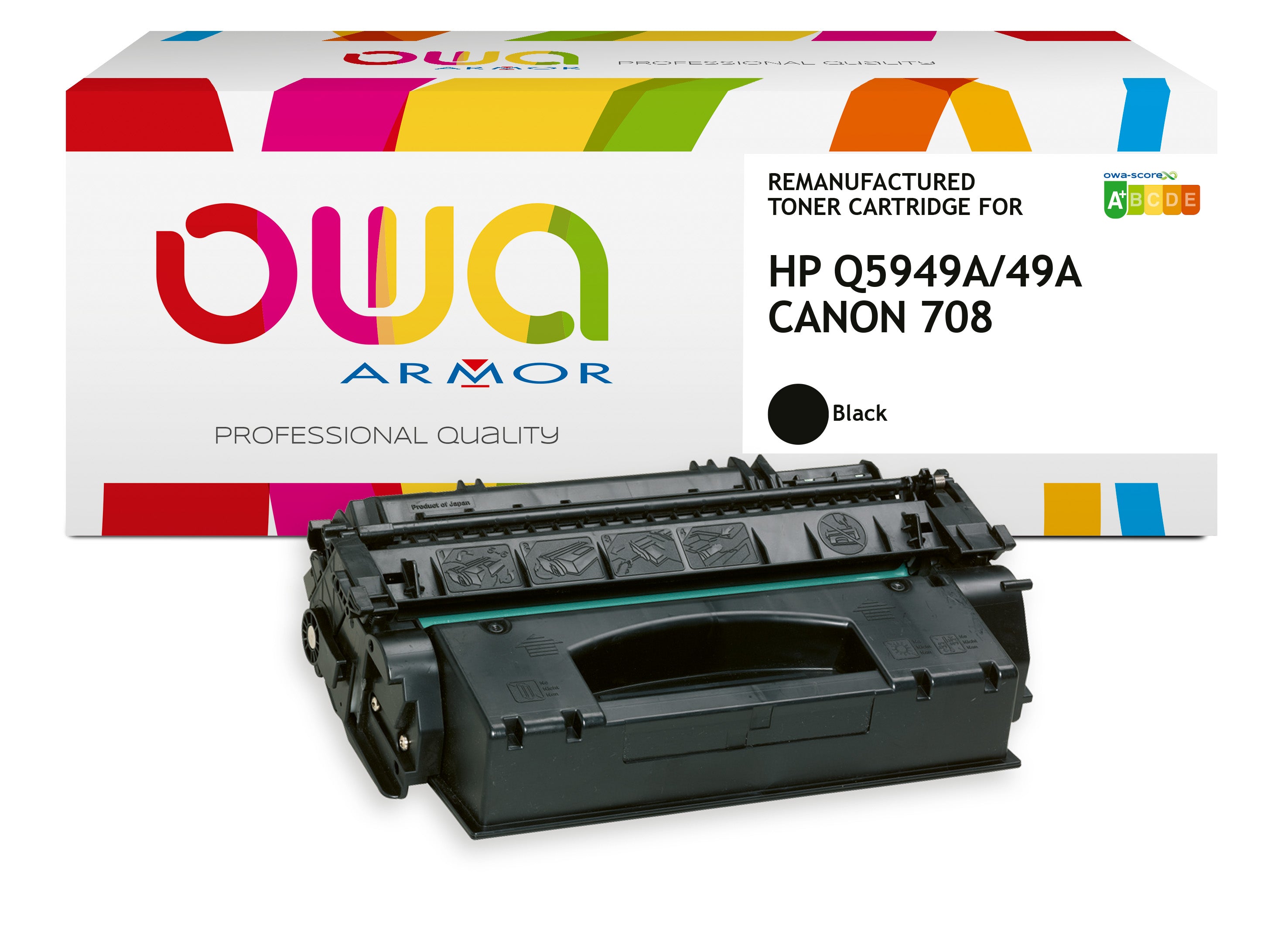Hp Hp Q5949a, Canon 708 - Remanufactured Toner Owa - Black