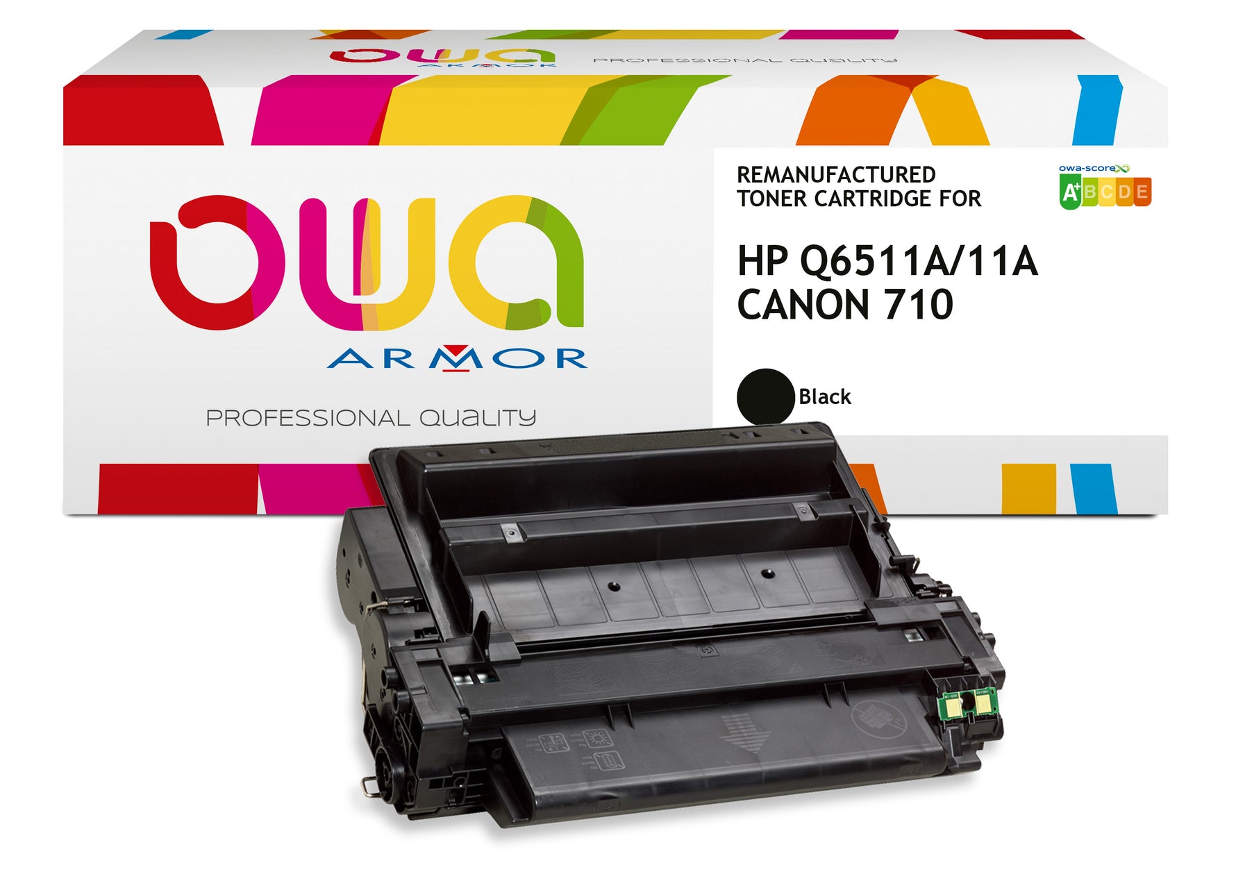 Canon Hp Q6511a, Canon 710 - Remanufactured Toner Owa - Black