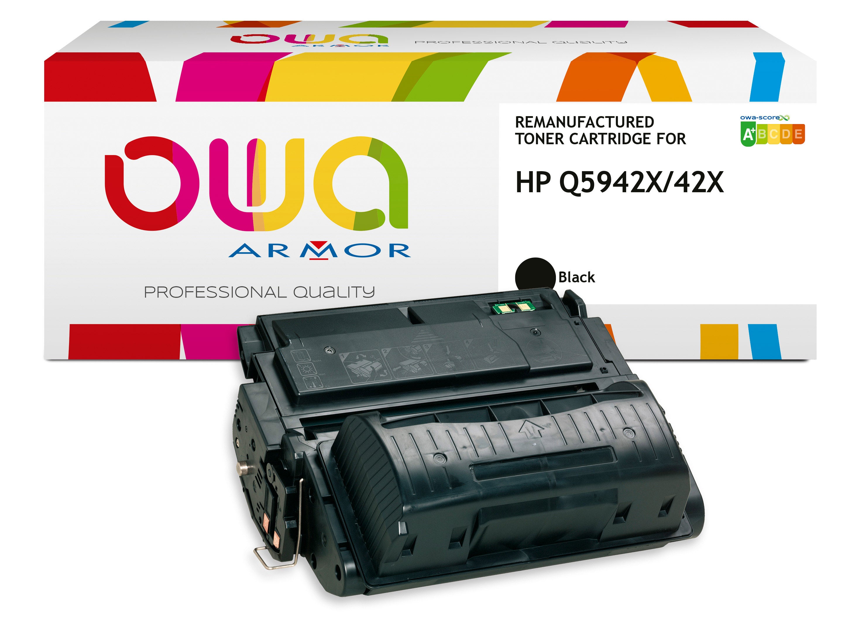 Hp Hp Q5942x - Remanufactured Toner Owa - High Capacity - Black