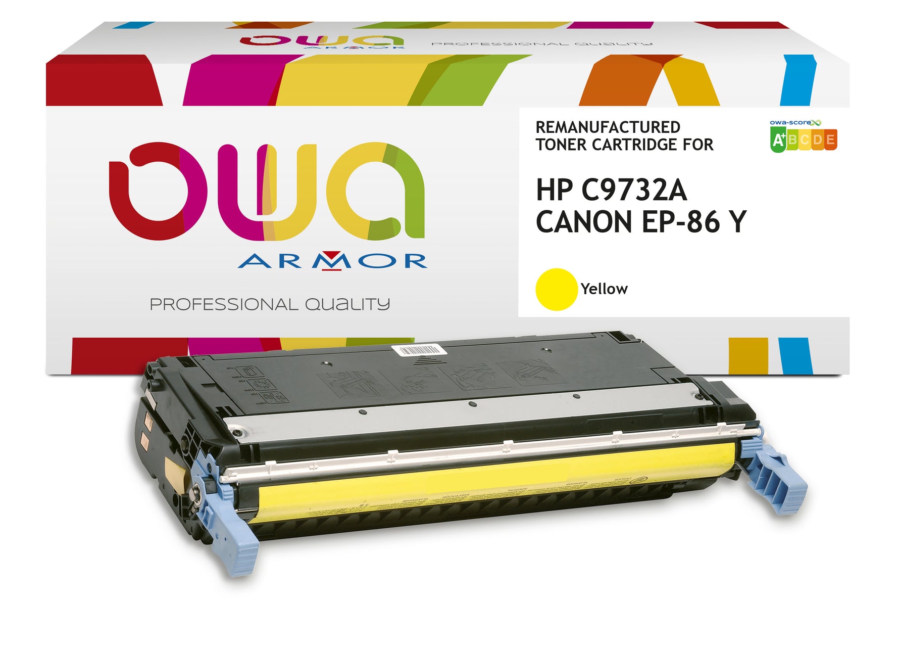 Hp Hp C9732a, Canon Ep-86 Y - Remanufactured Toner Owa - Yellow