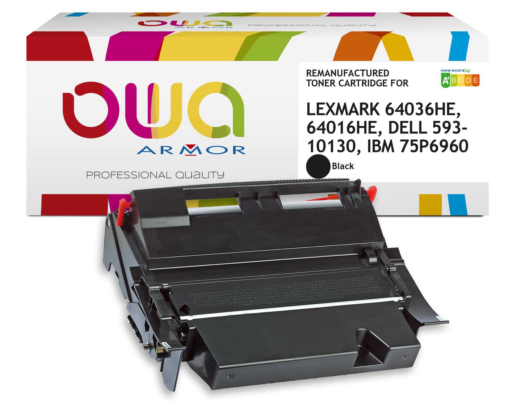 Lexmark Lexmark 64036He, 64016He, Dell 593-10130, Ibm 75P6960 - Remanufactured Toner Owa - High Capacity - B