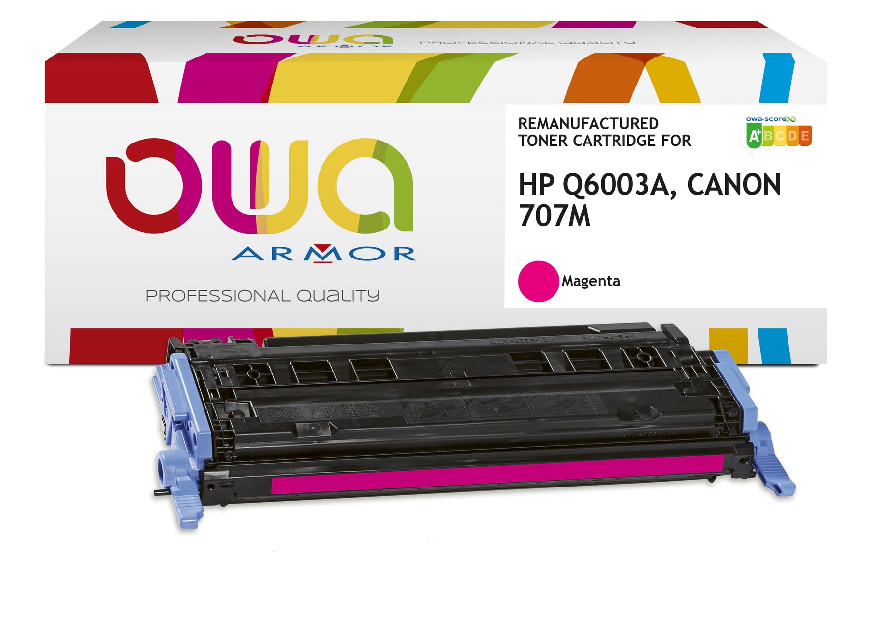 Hp Hp Q6003a, Canon 707M - Remanufactured Toner Owa - Magenta
