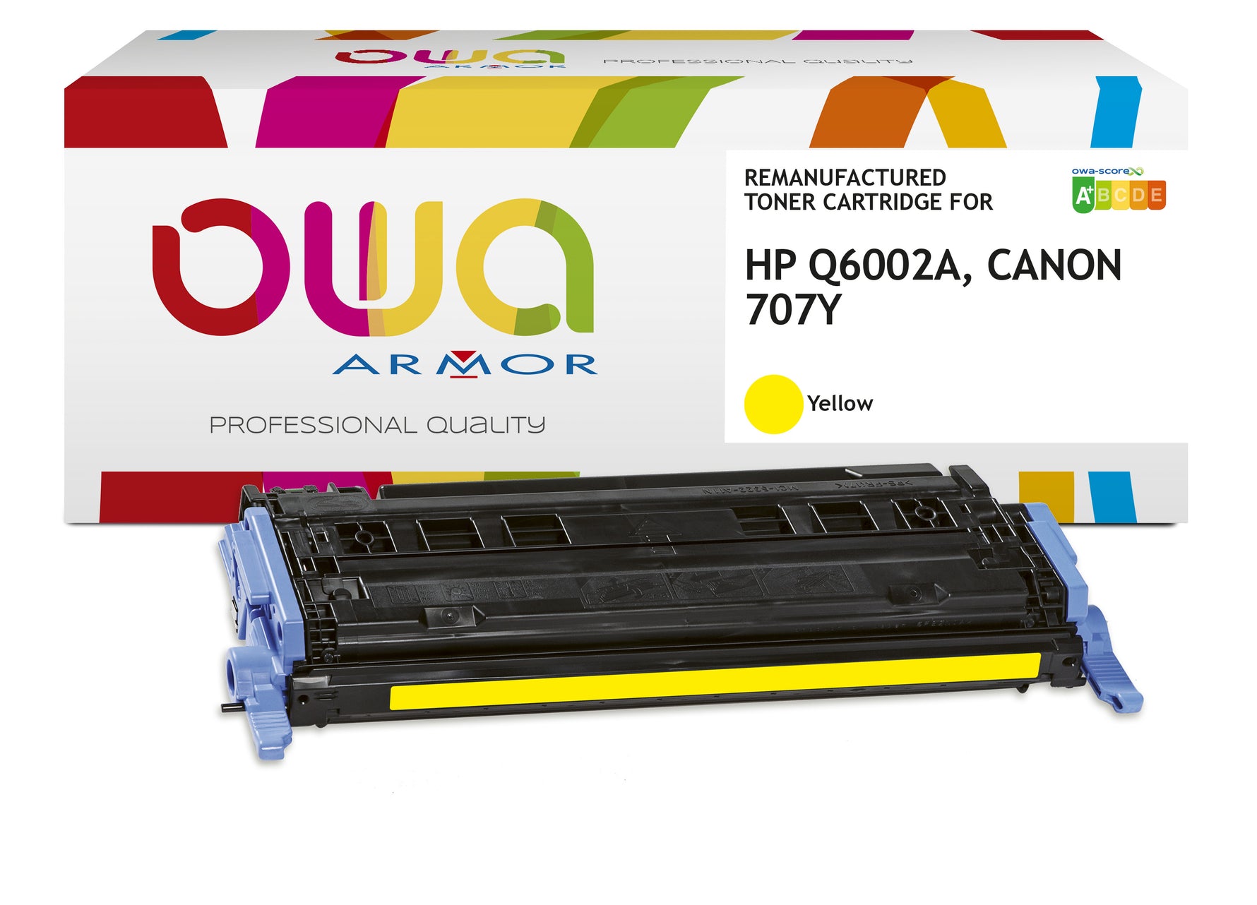 Hp Hp Q6002a, Canon 707Y - Remanufactured Toner Owa - Yellow