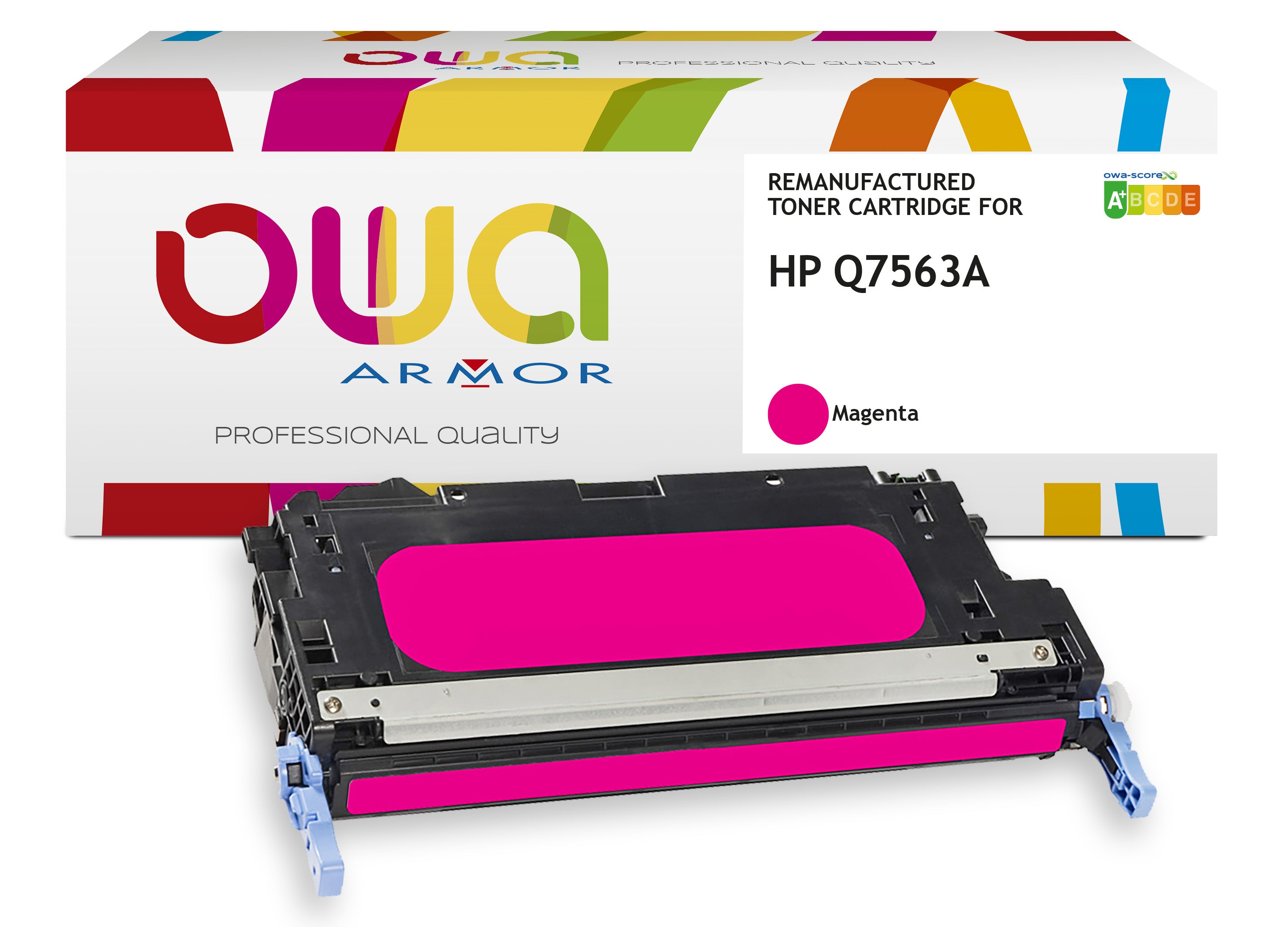 Hp Hp Q7563a - Remanufactured Toner Owa - Magenta