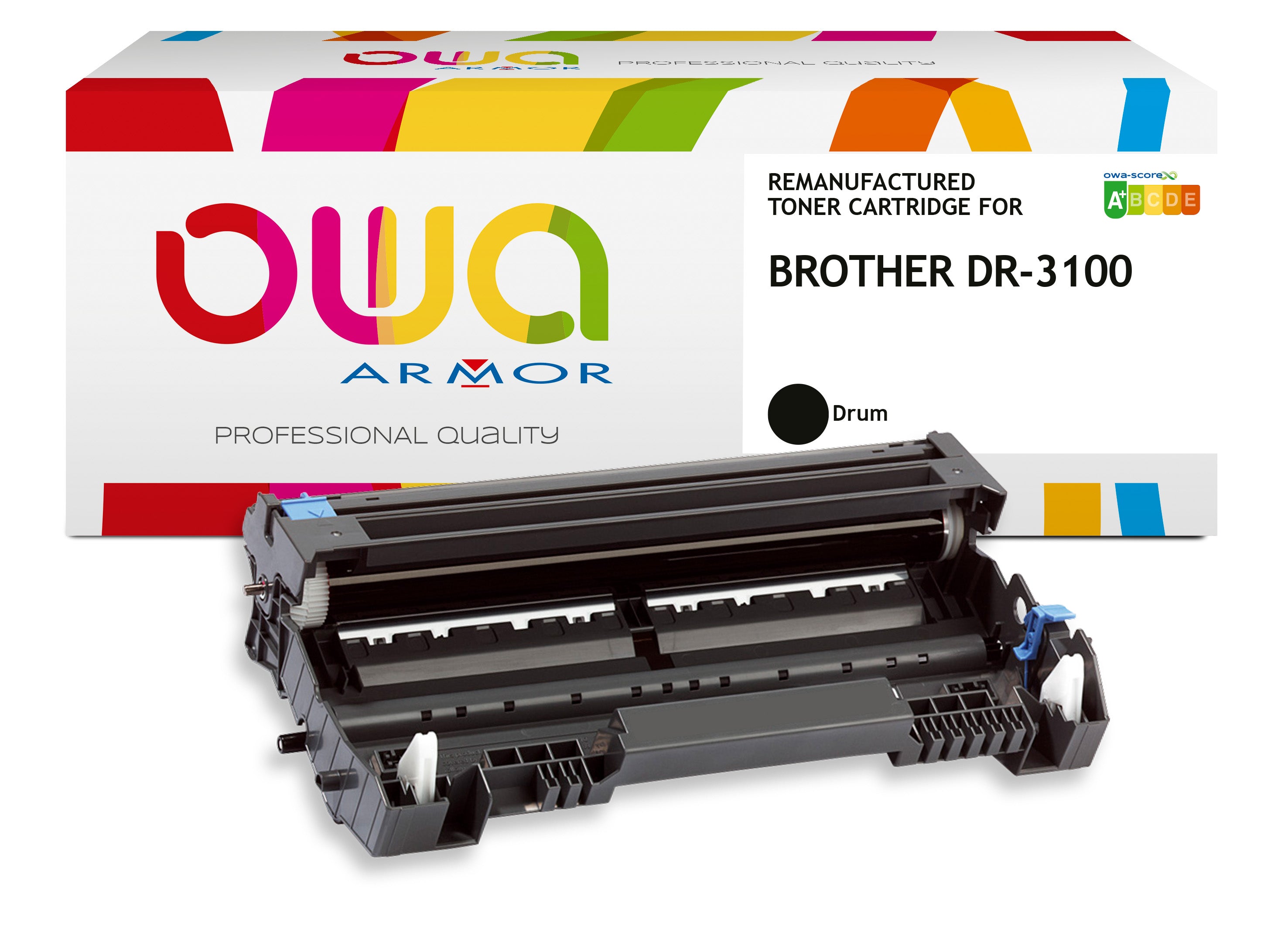 Brother Brother Dr-3100 - Remanufactured Drum Owa - Black
