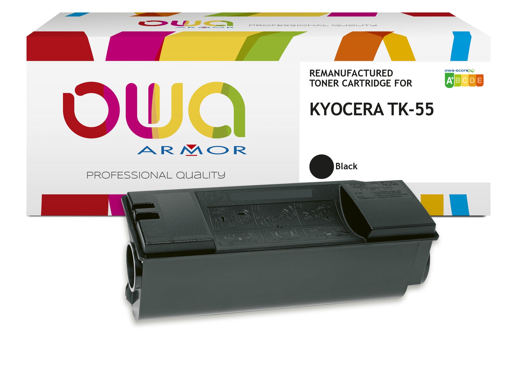 Kyocera Kyocera Tk-55 - Remanufactured Toner Owa - Black