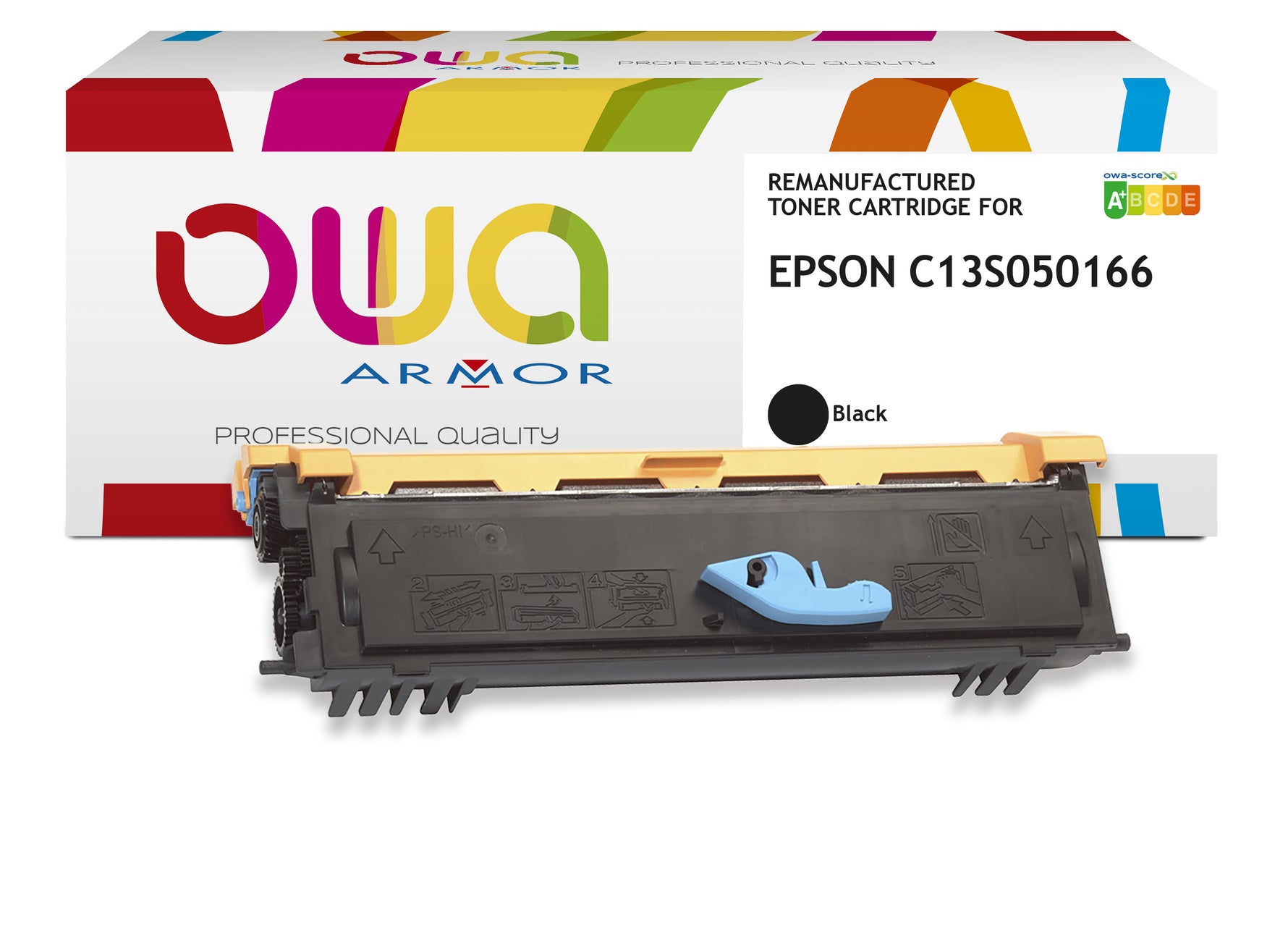 Epson Epson C13s050166 - Remanufactured Toner Owa - High Capacity - Black