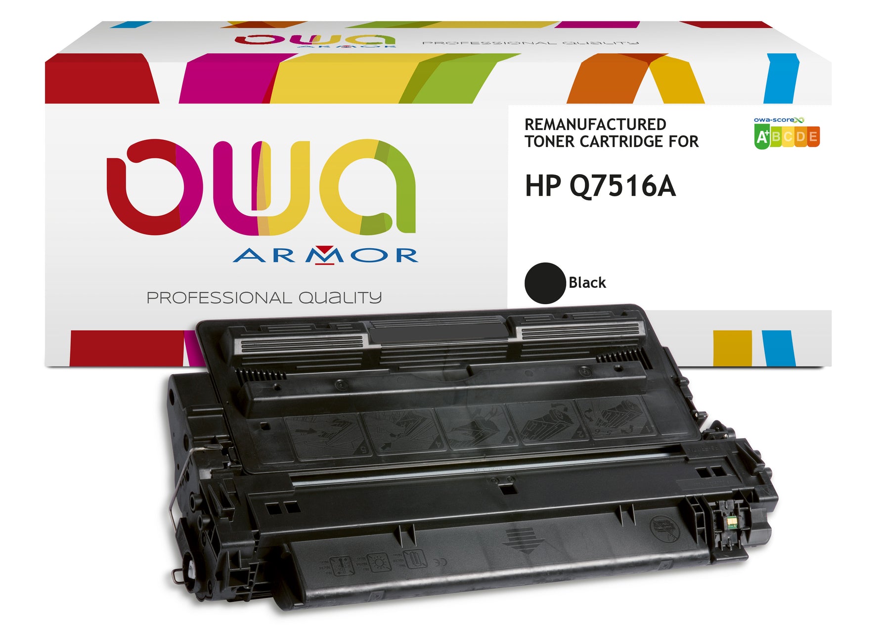 Hp Hp Q7516a - Remanufactured Toner Owa - Black