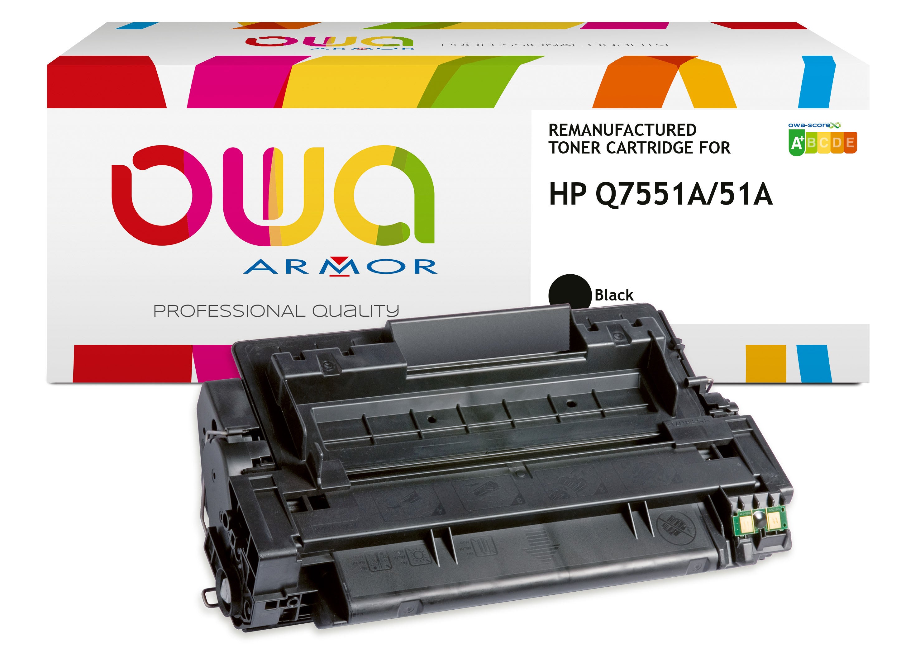 Hp Hp Q7551a - Remanufactured Toner Owa - Black