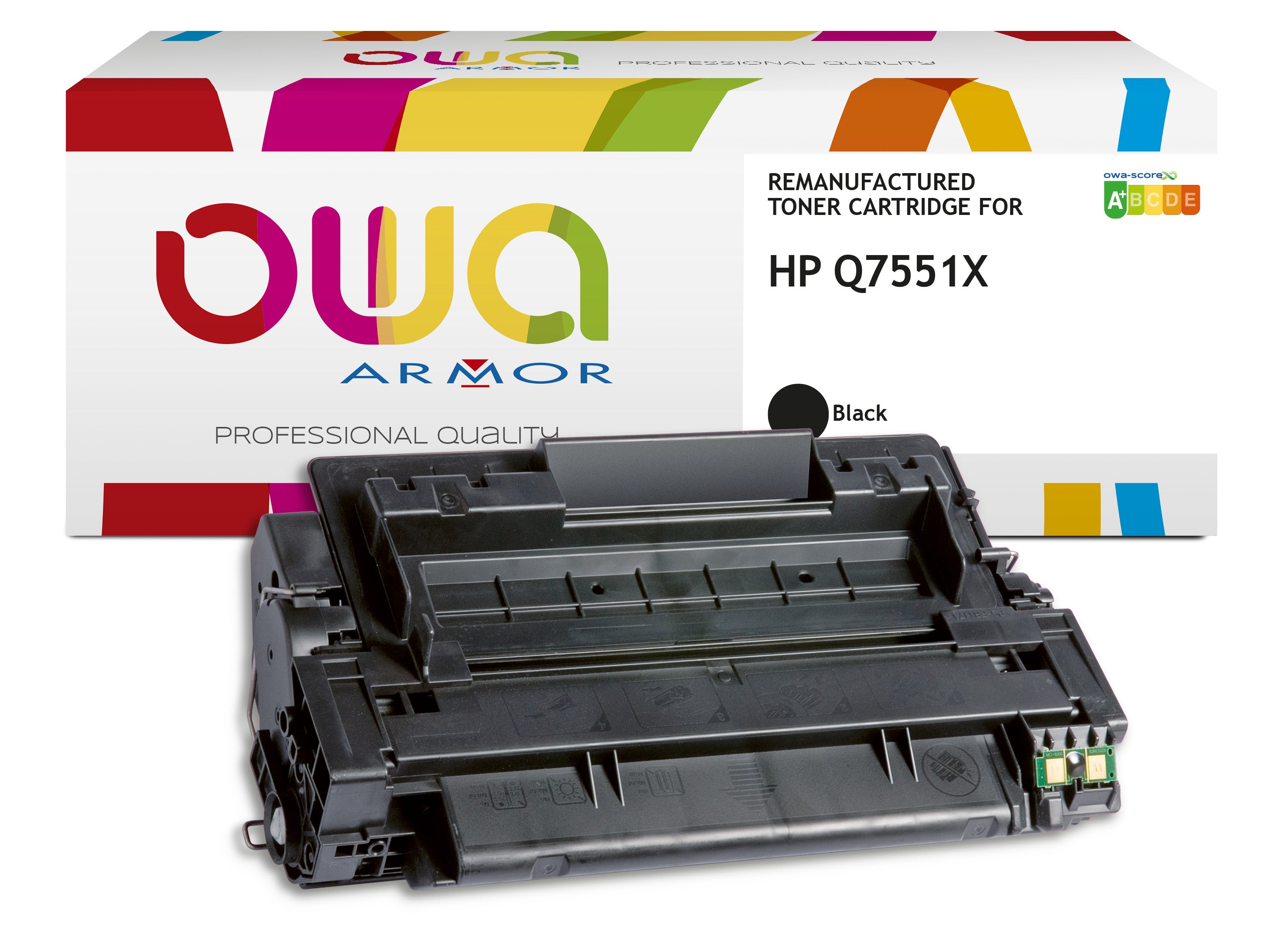 Hp Hp Q7551x - Remanufactured Toner Owa - High Capacity - Black