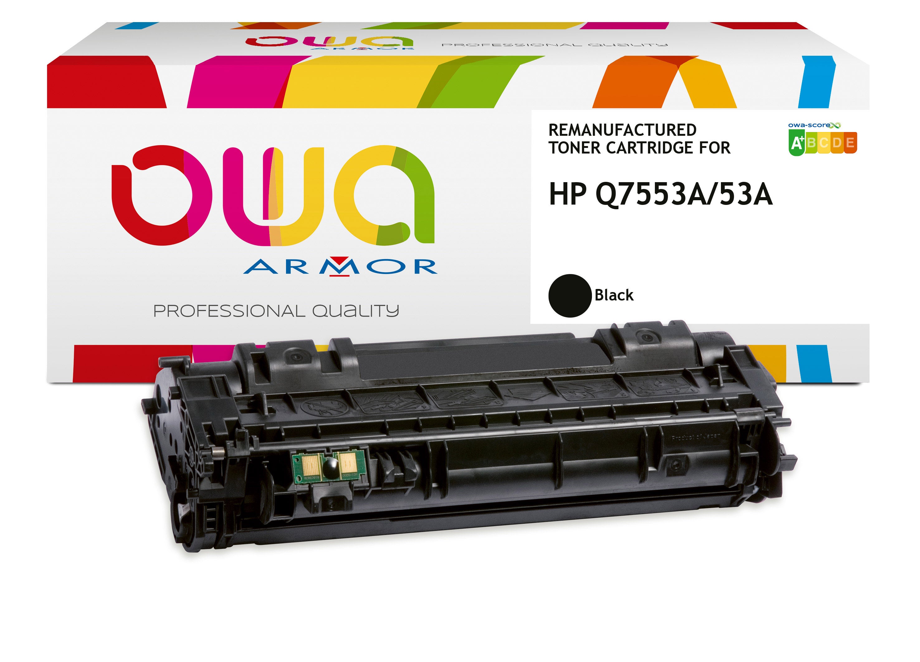 Hp Hp Q7553a - Remanufactured Toner Owa - Black
