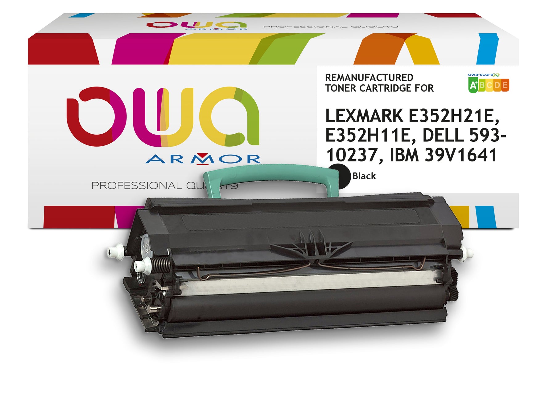 Lexmark Lexmark E352h21e, E352h11e, Dell 593-10237, Ibm 39V1641 - Remanufactured Toner Owa - High Capacity -