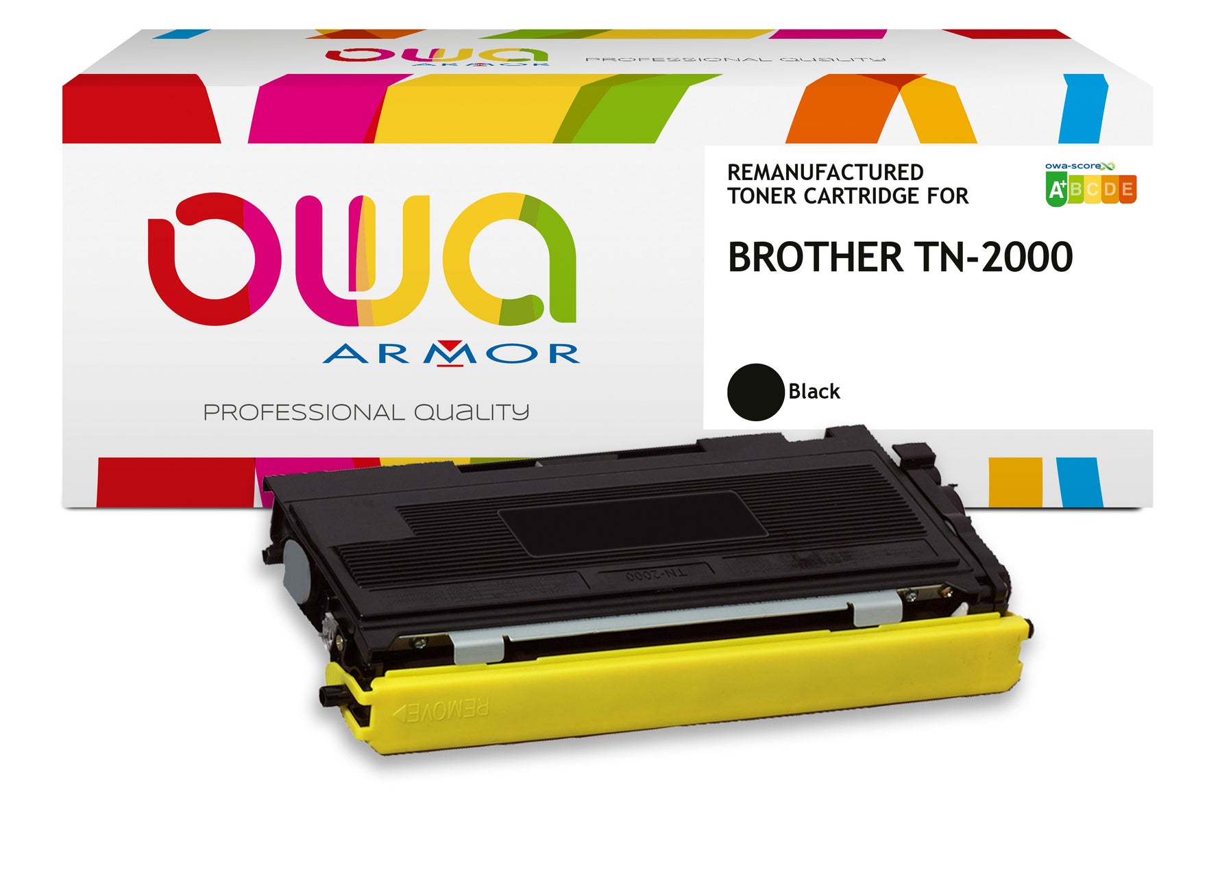 Brother Brother Tn-2000 - Remanufactured Toner Owa - Extra High Capacity - Black