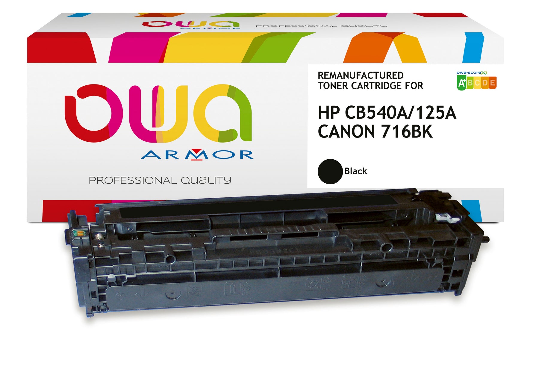 Hp Canon 716Bk, Hp Cb540a - Remanufactured Toner Owa - Black