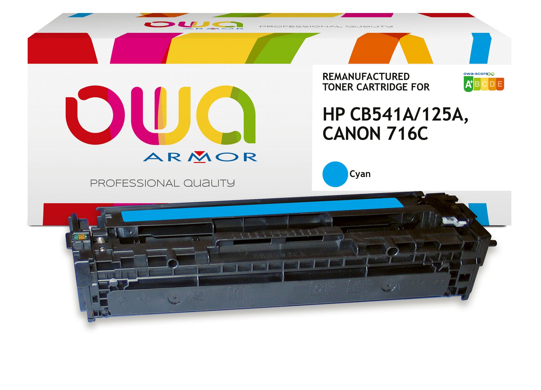 Hp Canon 716C, Hp Cb541a - Remanufactured Toner Owa - Cyan