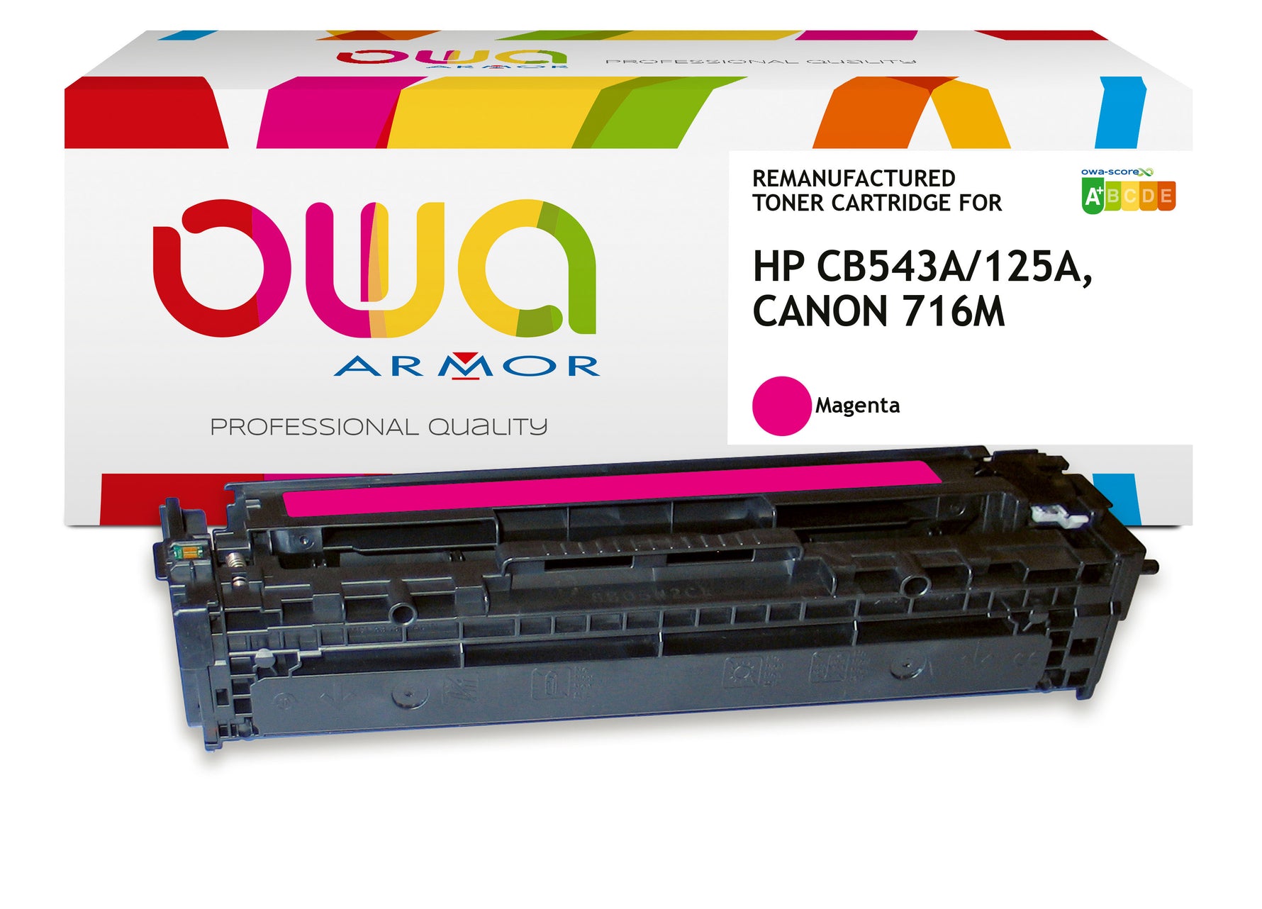 Hp Canon 716M, Hp Cb543a - Remanufactured Toner Owa - Magenta