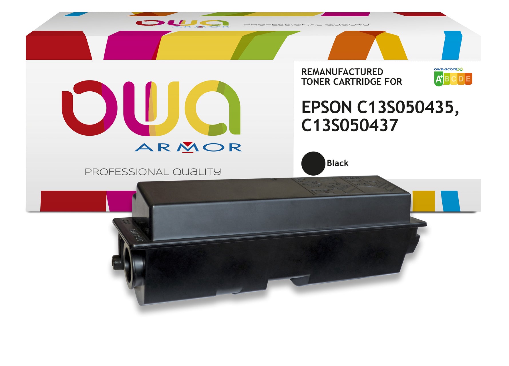 Epson Epson C13s050435, C13s050437 - Remanufactured Toner Owa - High Capacity - Black