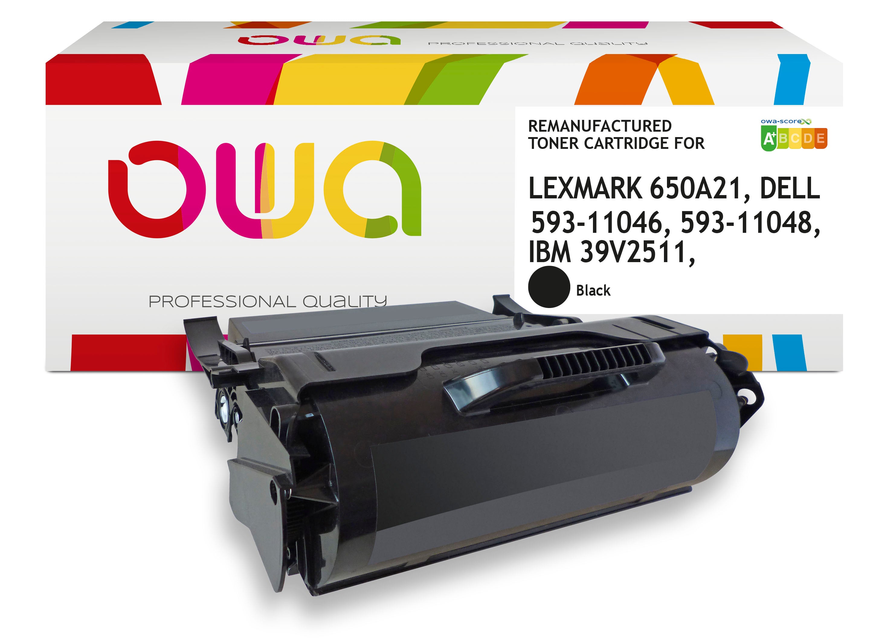 Lexmark Lexmark T650a21e, T650a11e, X651a21e, X651a11e, Dell 593-11046, 593-11048, Ibm 39V2511, 39V2967 - Re