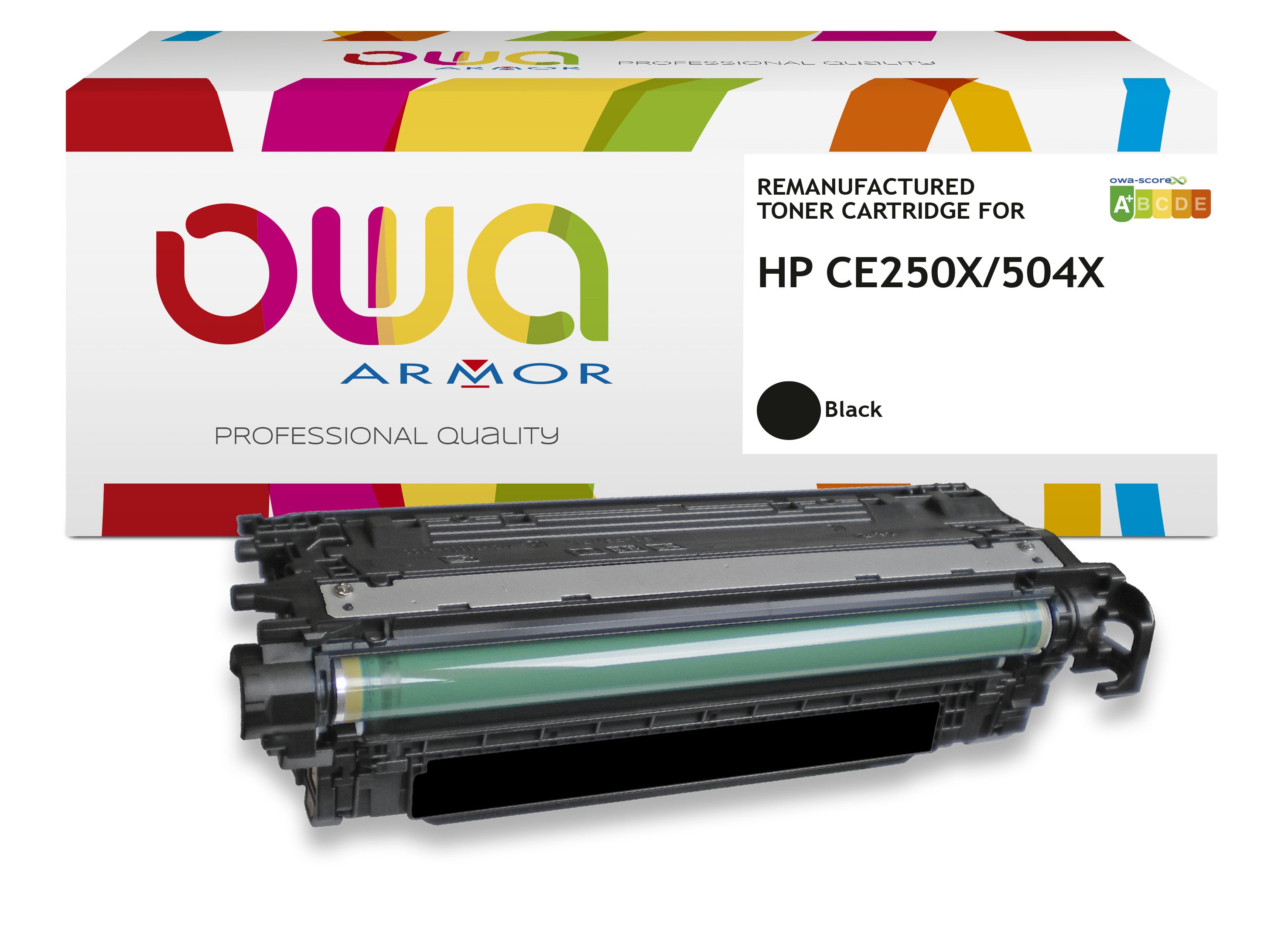 Hp Canon 723H, Hp Ce250x - Remanufactured Toner Owa - High Capacity - Black