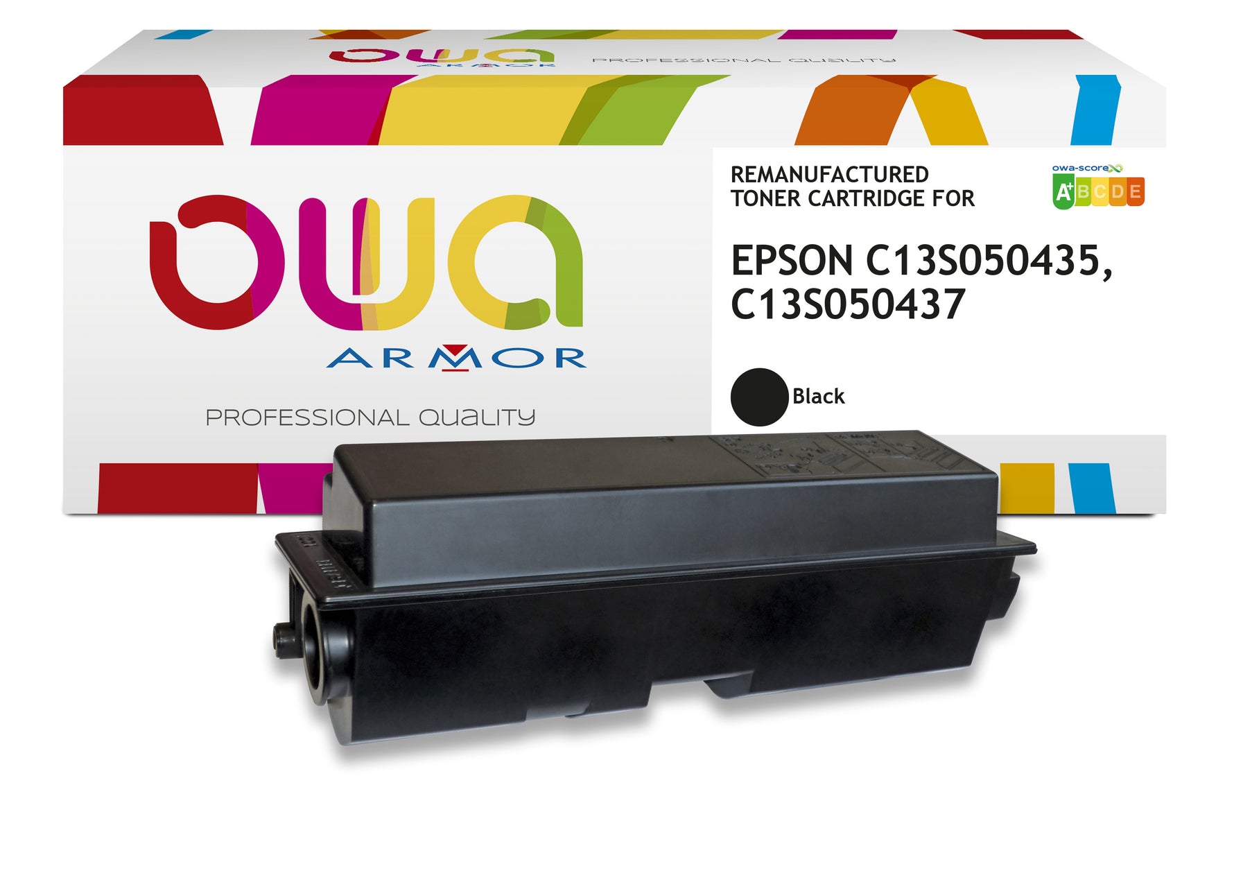 Epson Epson C13s050435, Epson C13s050437 - Remanufactured Toner Owa - Extra High Capacity - Black