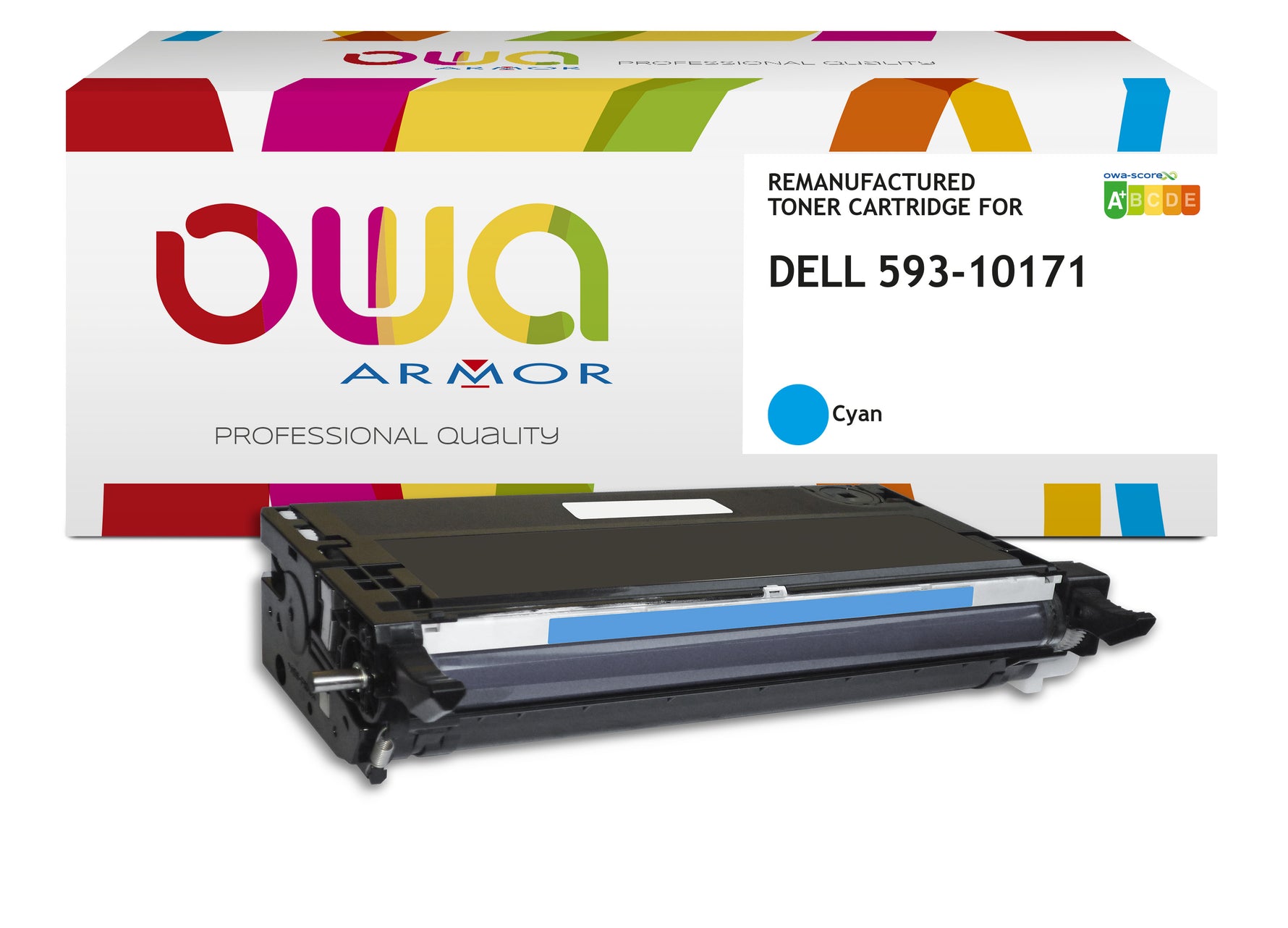 Dell Dell 593-10171 - Remanufactured Toner Owa - High Capacity - Cyan