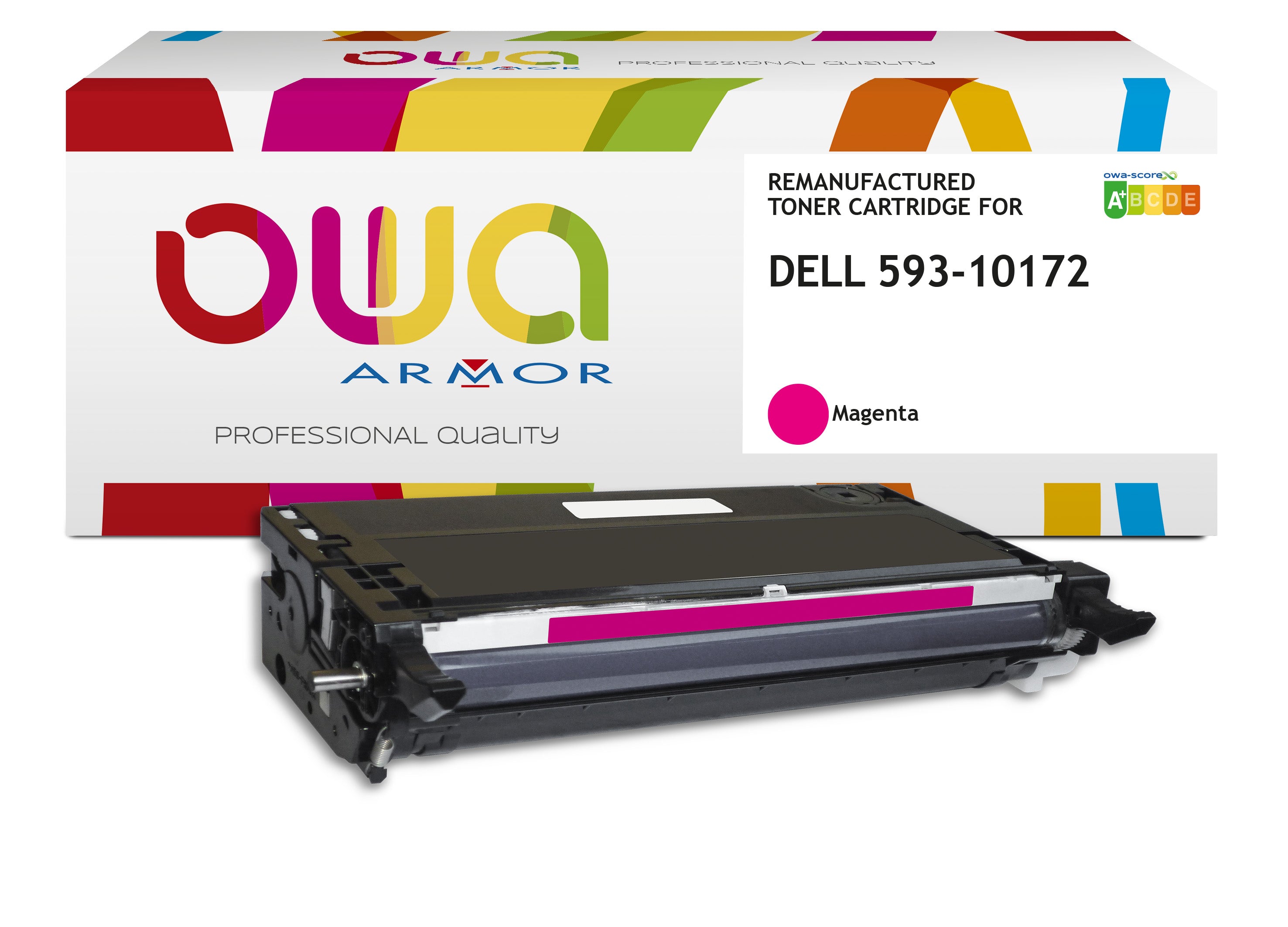 Dell Dell 593-10172 - Remanufactured Toner Owa - High Capacity - Magenta