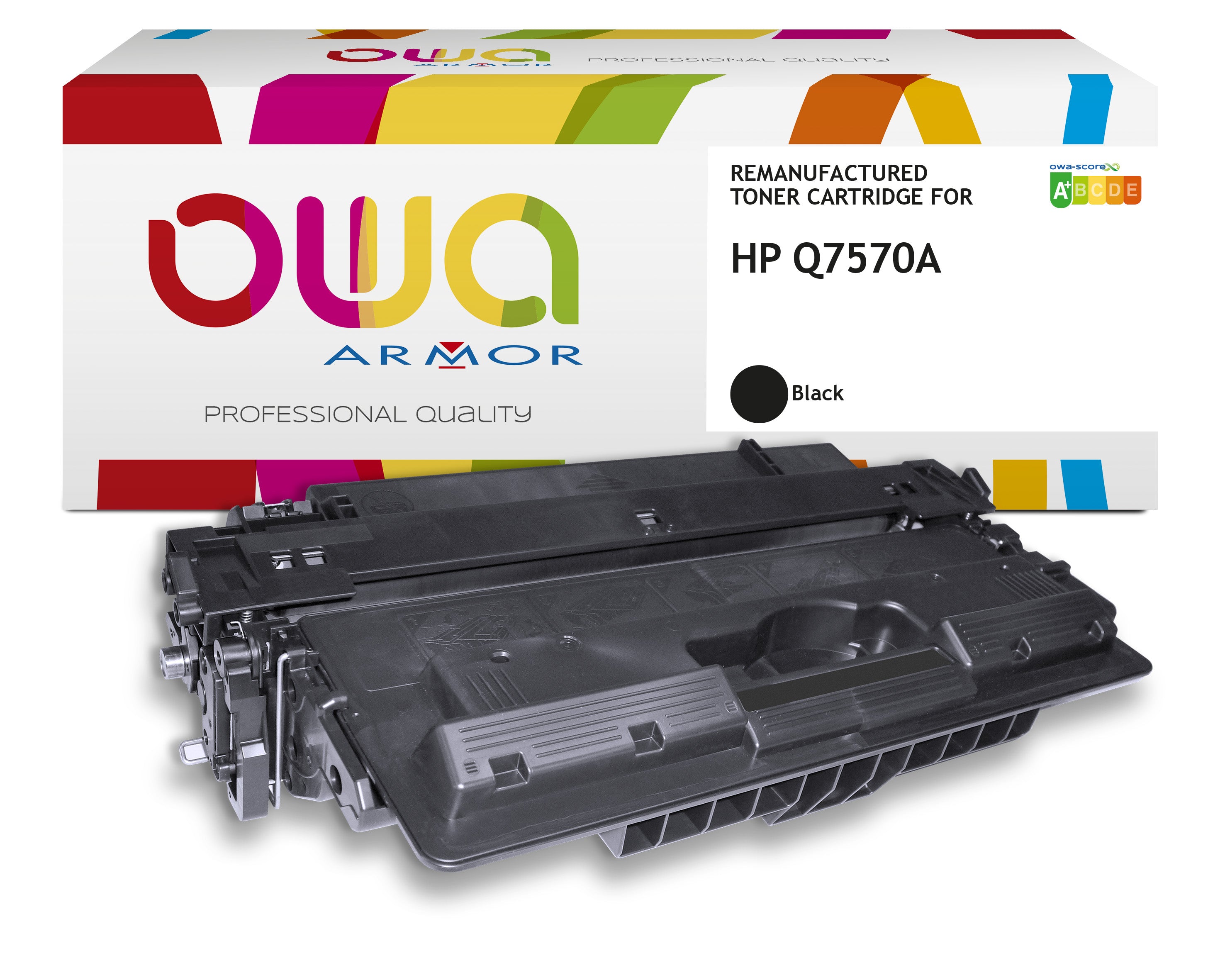 Hp Hp Q7570a - Remanufactured Toner Owa - Black