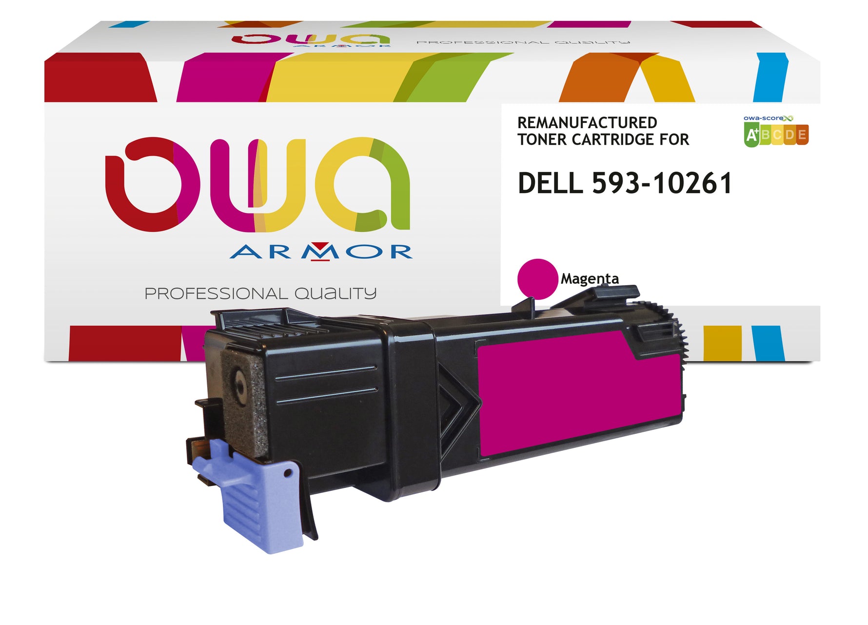 Dell Dell 593-10261 - Remanufactured Toner Owa - High Capacity - Magenta