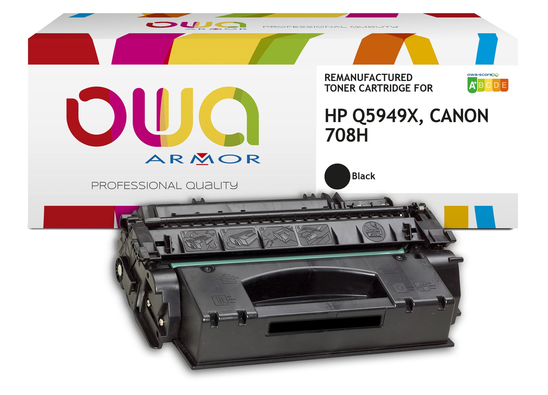 Hp Hp Q5949x, Canon 708H - Remanufactured Toner Owa - Extra High Capacity - Black