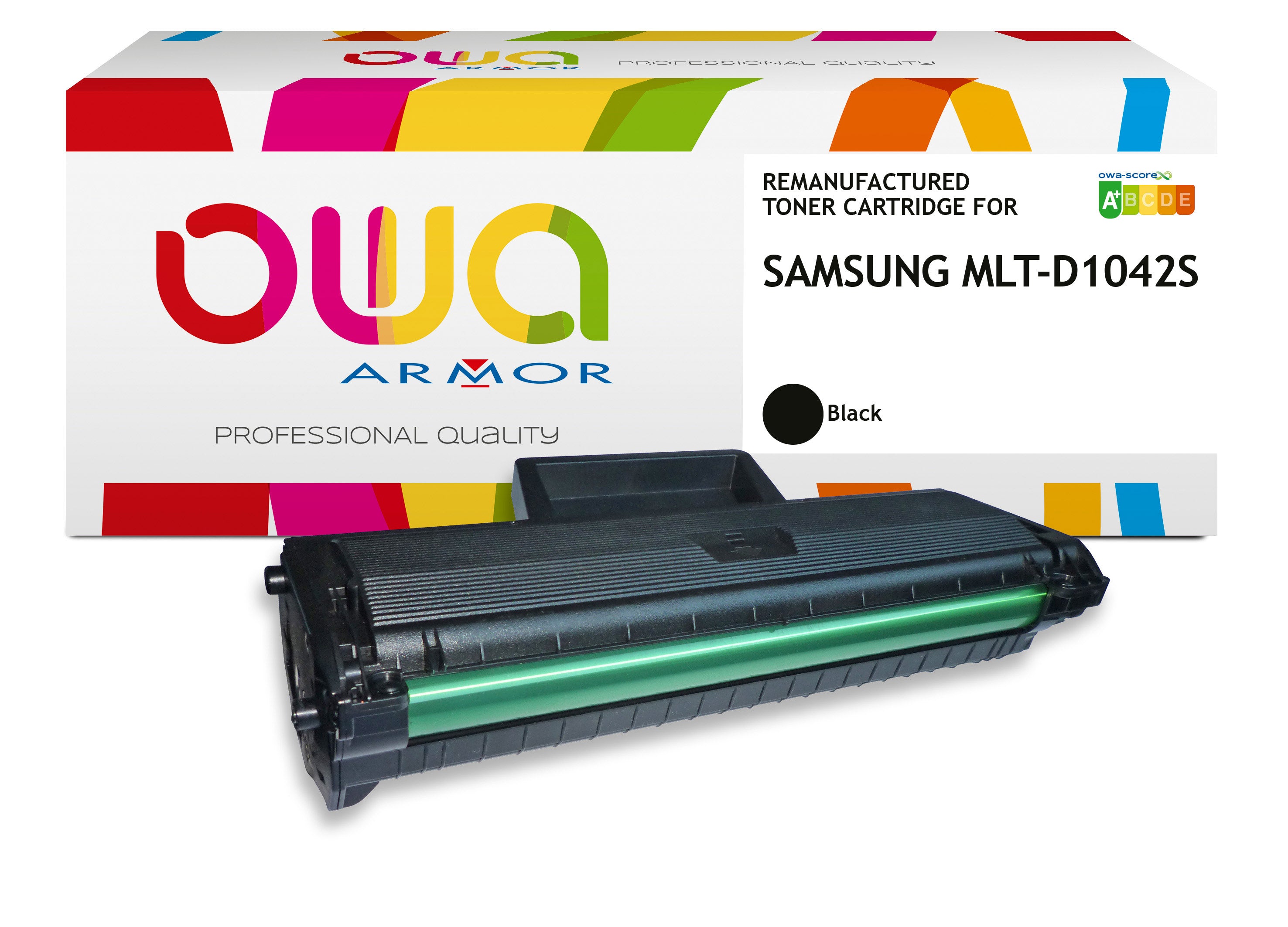 Samsung Samsung Mlt-D1042s/Els - Remanufactured Toner Owa - Black