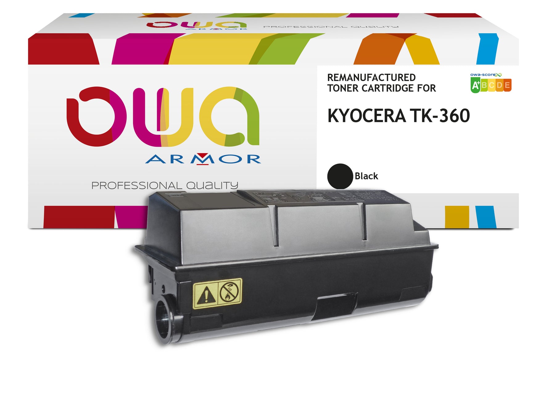 Kyocera Kyocera Tk-360 - Remanufactured Toner Owa - Black