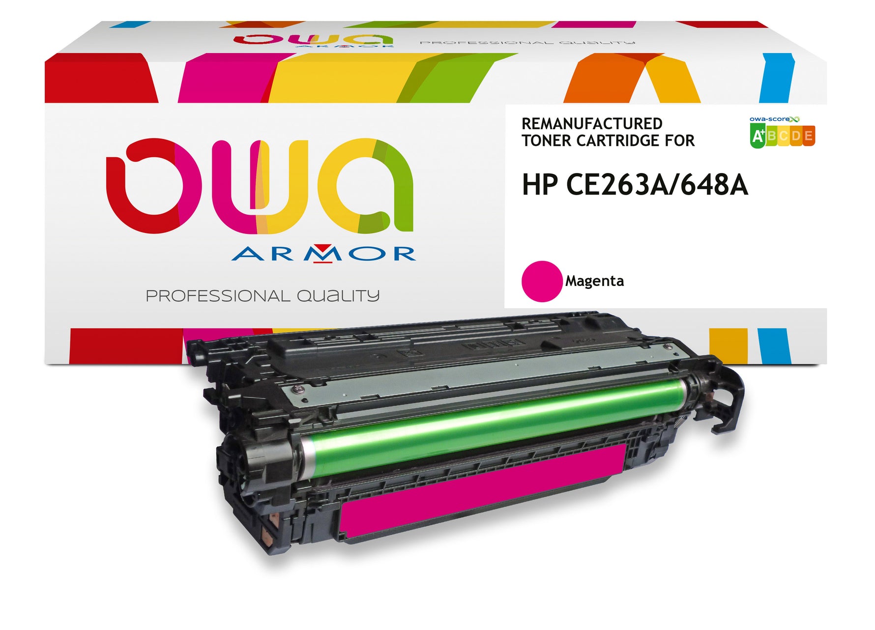 Hp Hp Ce263a - Remanufactured Toner Owa - Magenta