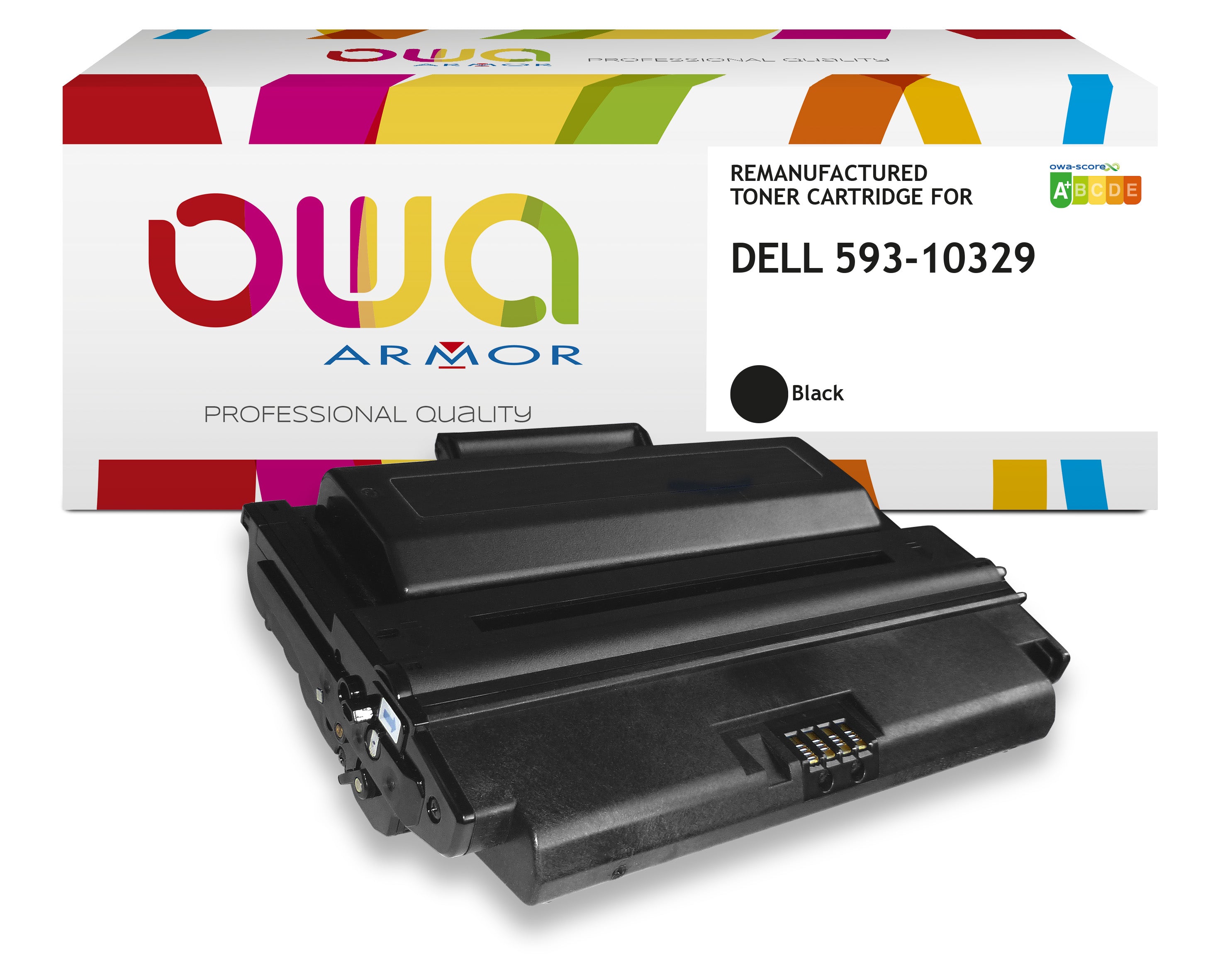 Dell Dell 593-10329 - Remanufactured Toner Owa - High Capacity - Black