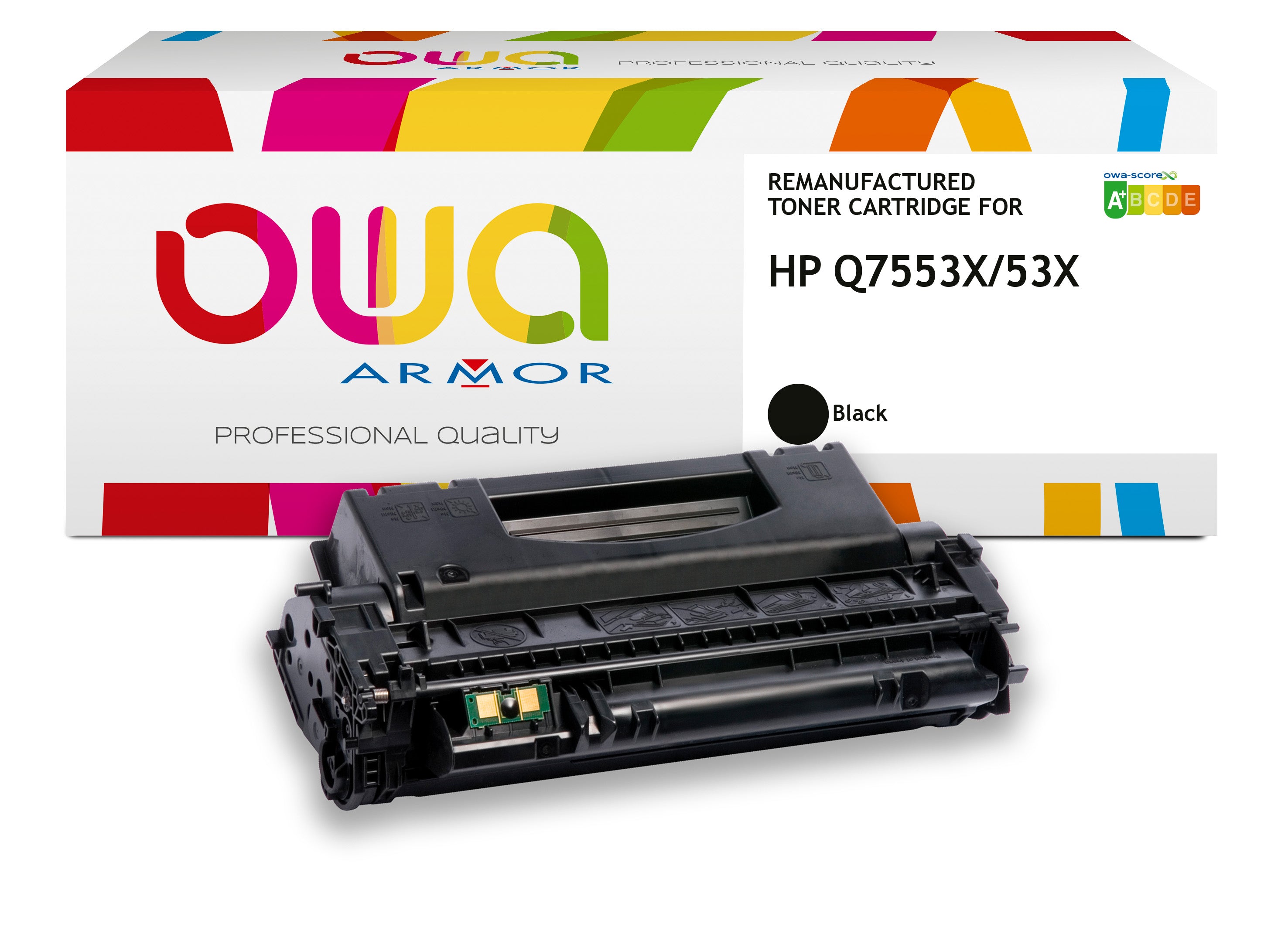 Hp Hp Q7553x - Remanufactured Toner Owa - Extra High Capacity - Black