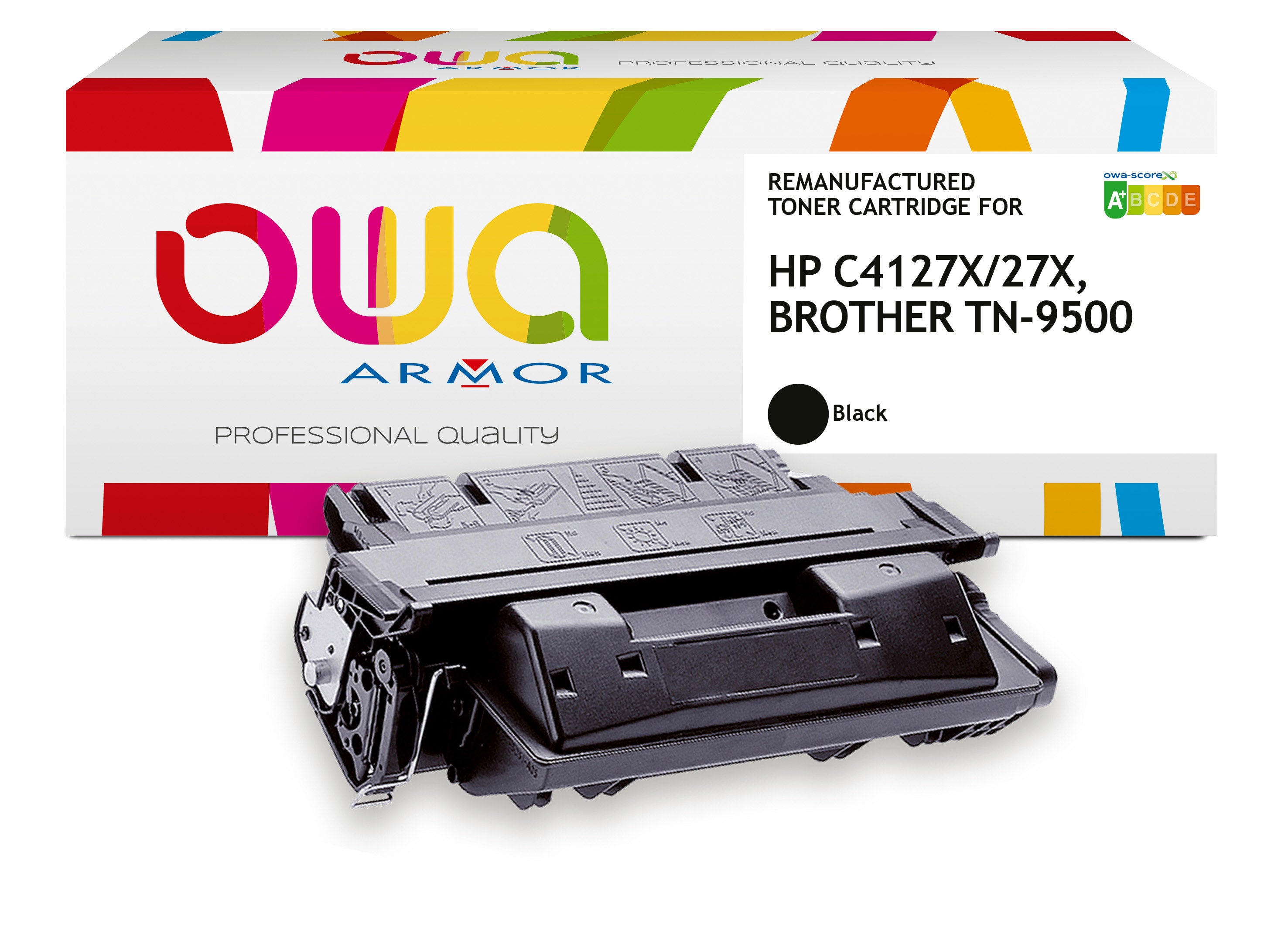 Hp Brother Tn-9500, Hp C4127x - Remanufactured Toner Owa - Extra High Capacity - Black