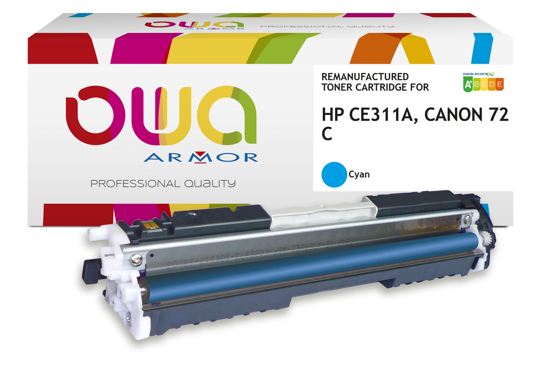 Hp Hp Ce311a, Canon 729 C - Remanufactured Toner Owa - Cyan