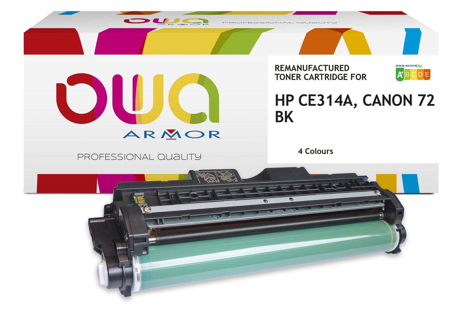 Hp Canon 729 Bk, Hp Ce314a - Remanufactured Drum Owa - 4 Colours