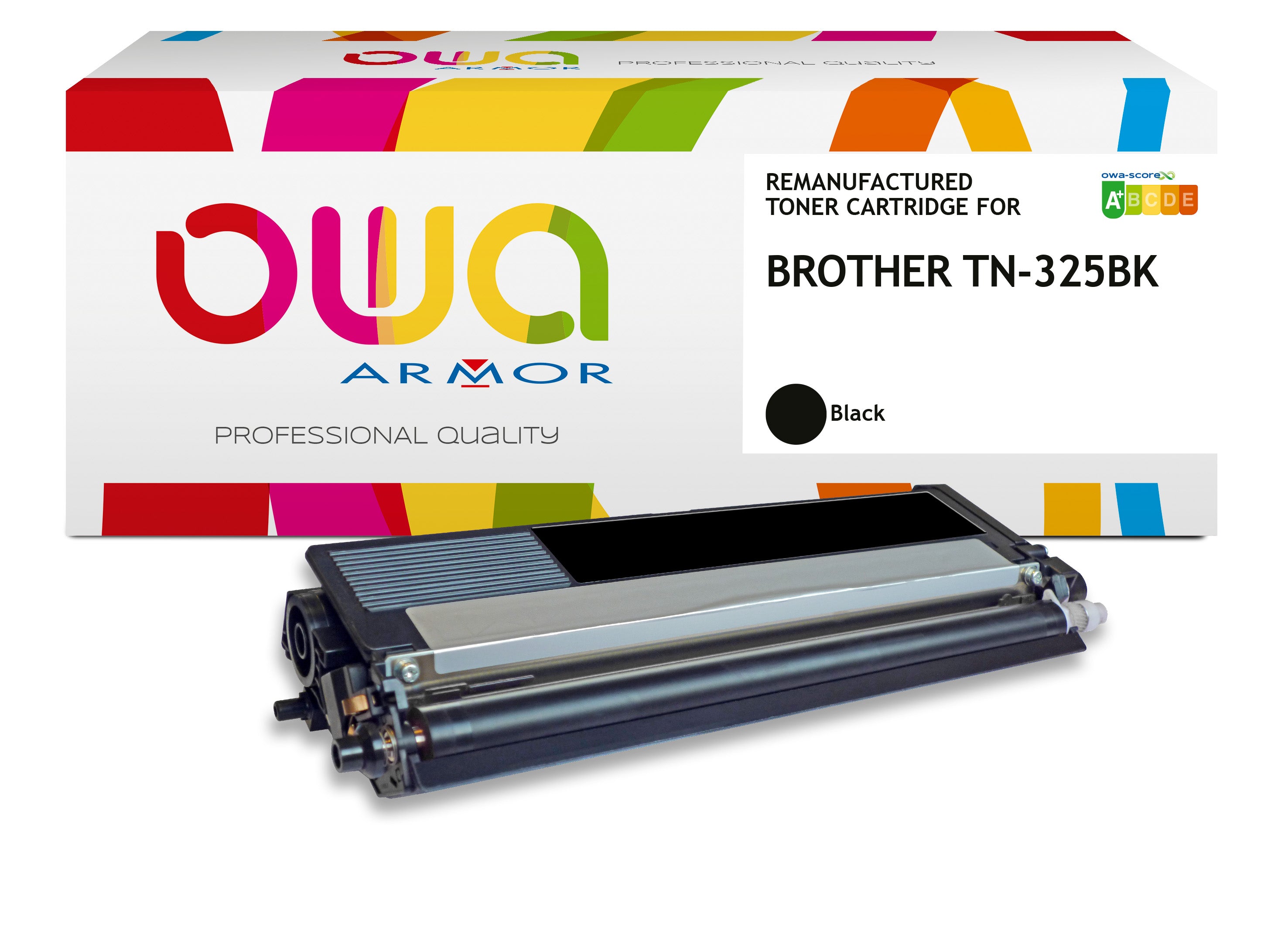 Brother Brother Tn-325Bk - Remanufactured Toner Owa - High Capacity - Black