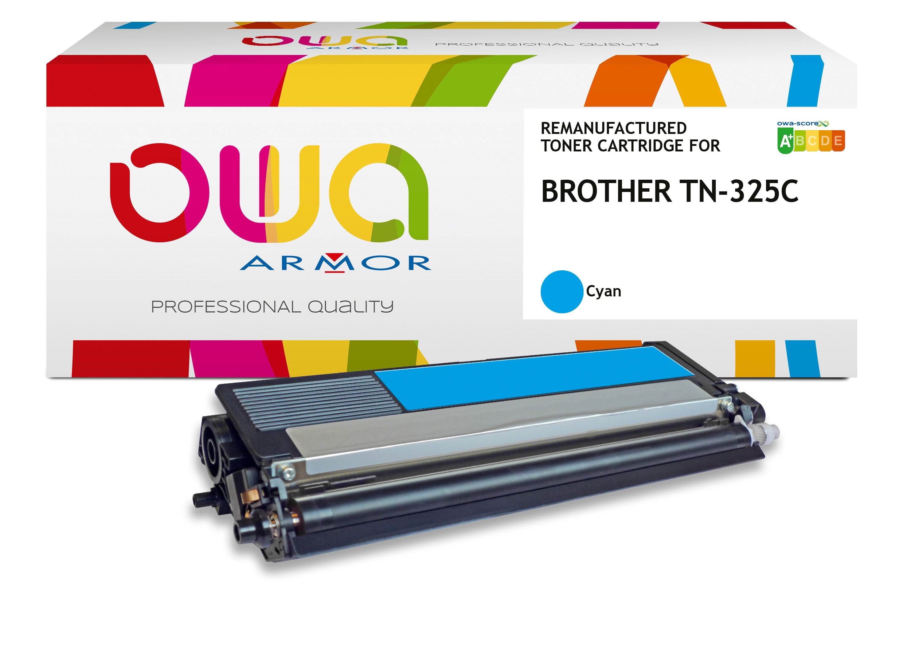 Brother Brother Tn-325C - Remanufactured Toner Owa - High Capacity - Cyan