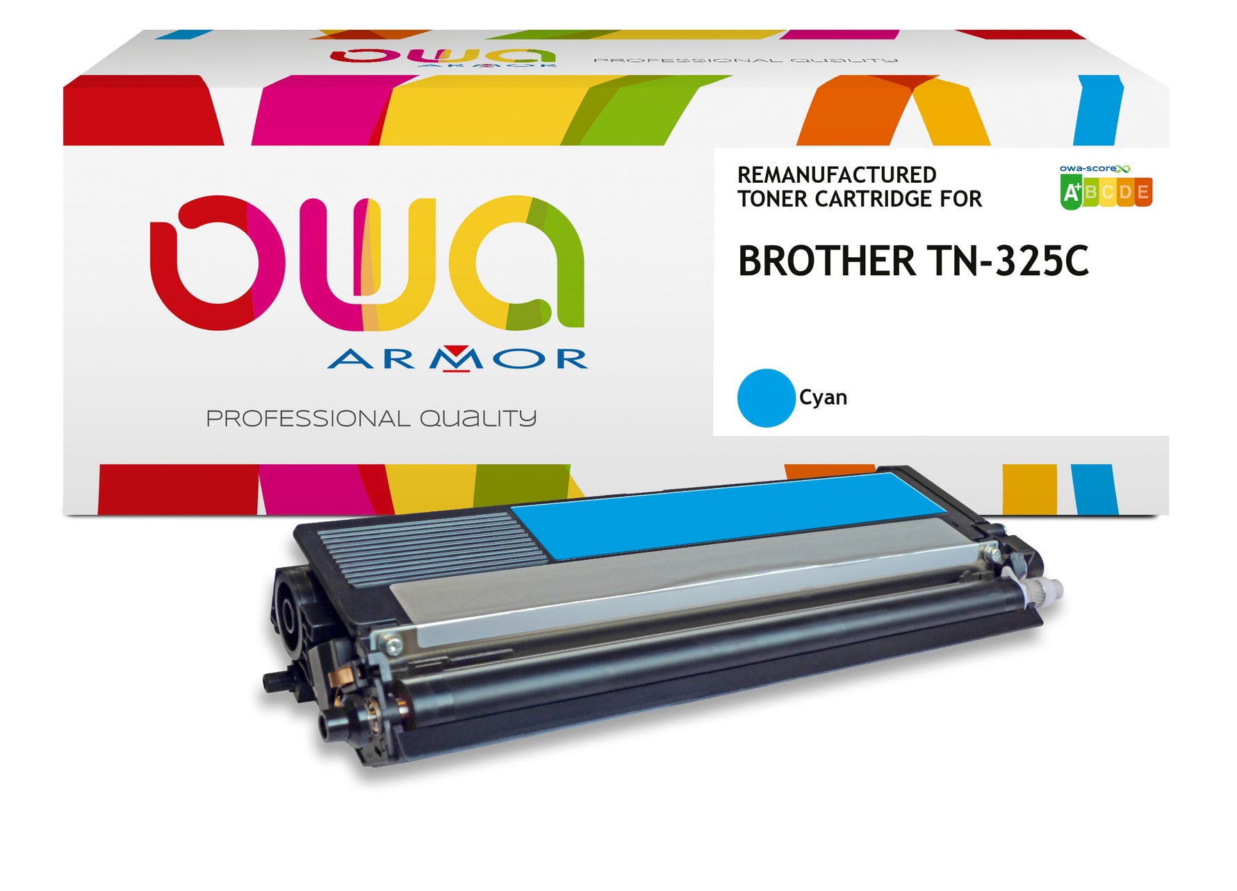 Brother Brother Tn-325C - Remanufactured Toner Owa - High Capacity - Cyan