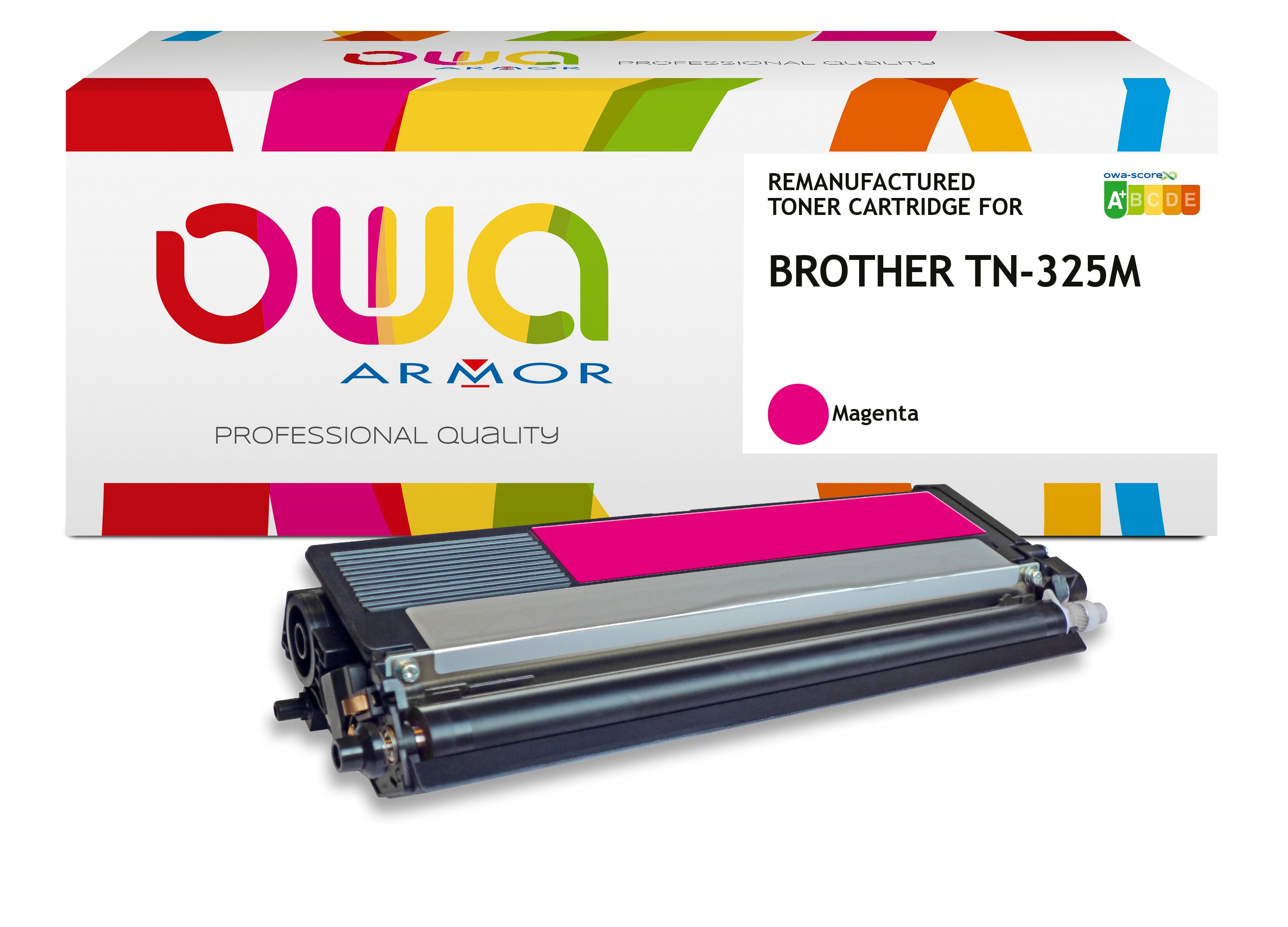 Brother Brother Tn-325M - Remanufactured Toner Owa - High Capacity - Magenta