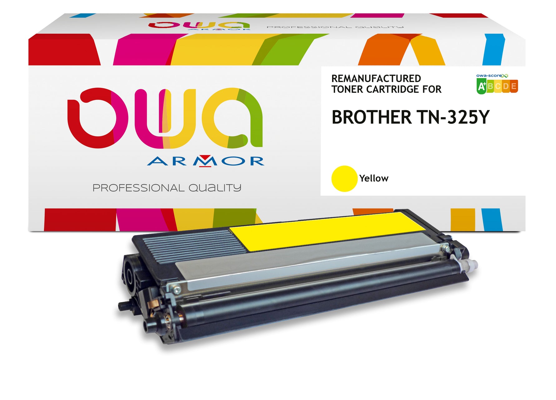 Brother Brother Tn-325Y - Remanufactured Toner Owa - High Capacity - Yellow