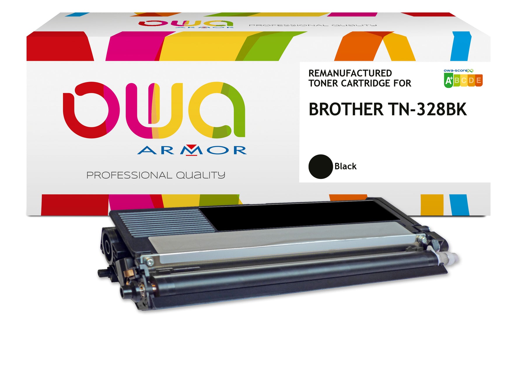 Brother Brother Tn-328Bk - Remanufactured Toner Owa - High Capacity - Black