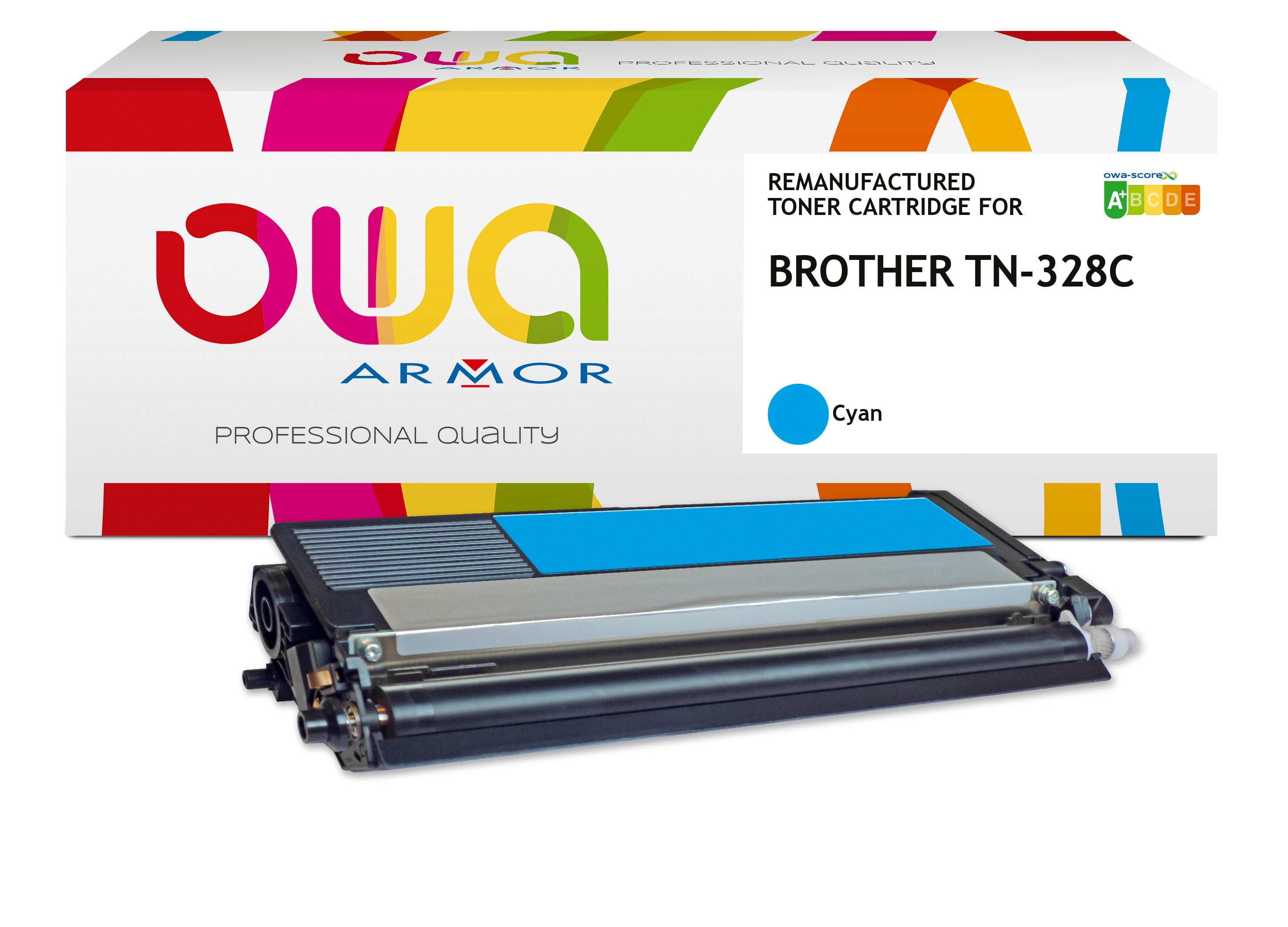 Brother Brother Tn-328C - Remanufactured Toner Owa - High Capacity - Cyan