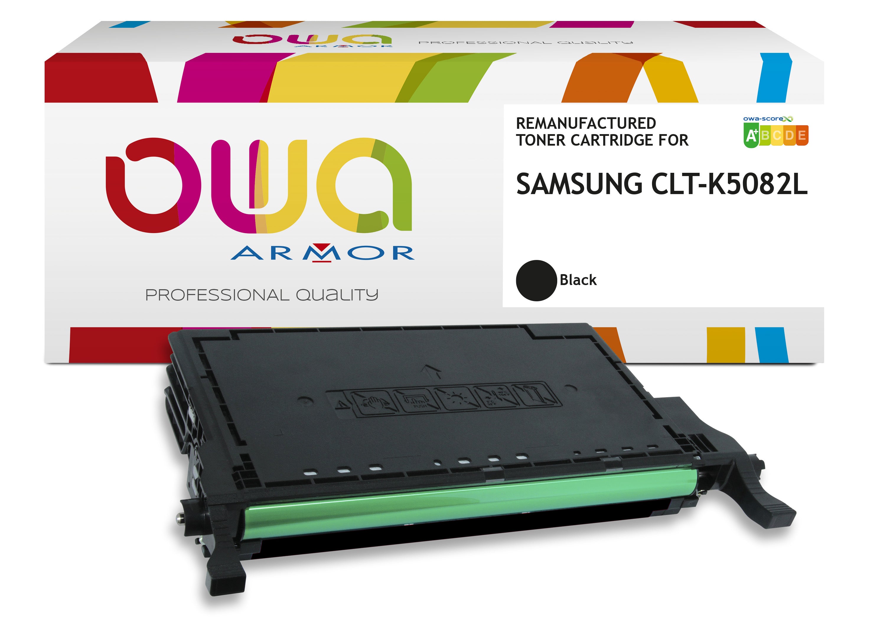 Samsung Samsung Clt-K5082l/Els - Remanufactured Toner Owa - Black